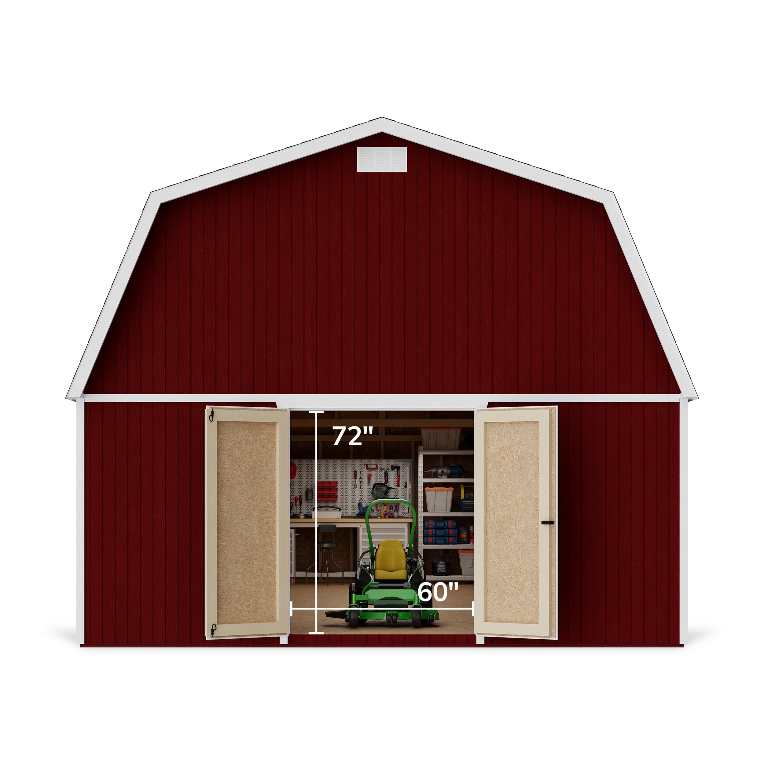 Classic Gambrel Large Barn Shed