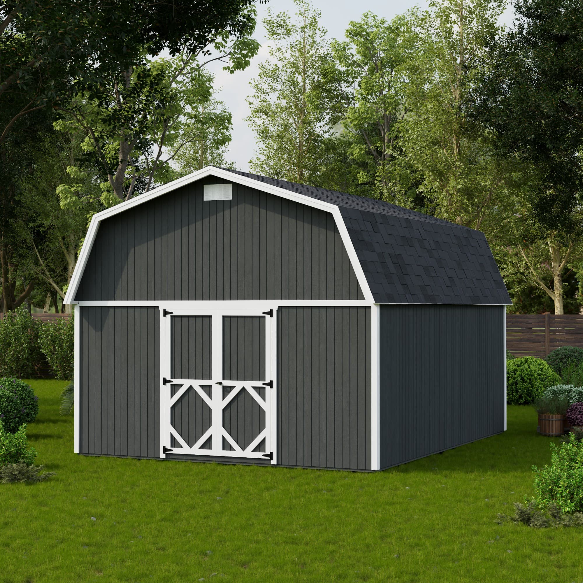 Classic Gambrel Large Barn Shed