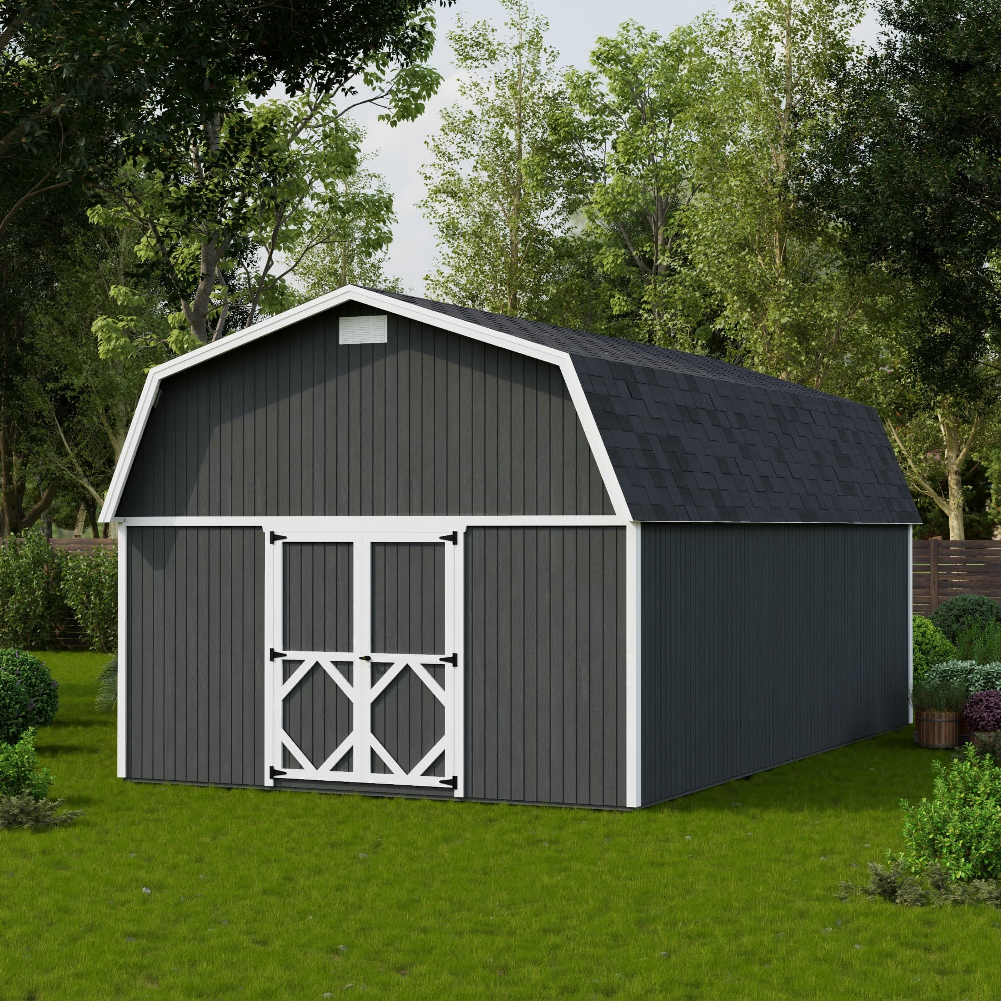 Classic Gambrel Large Barn Shed