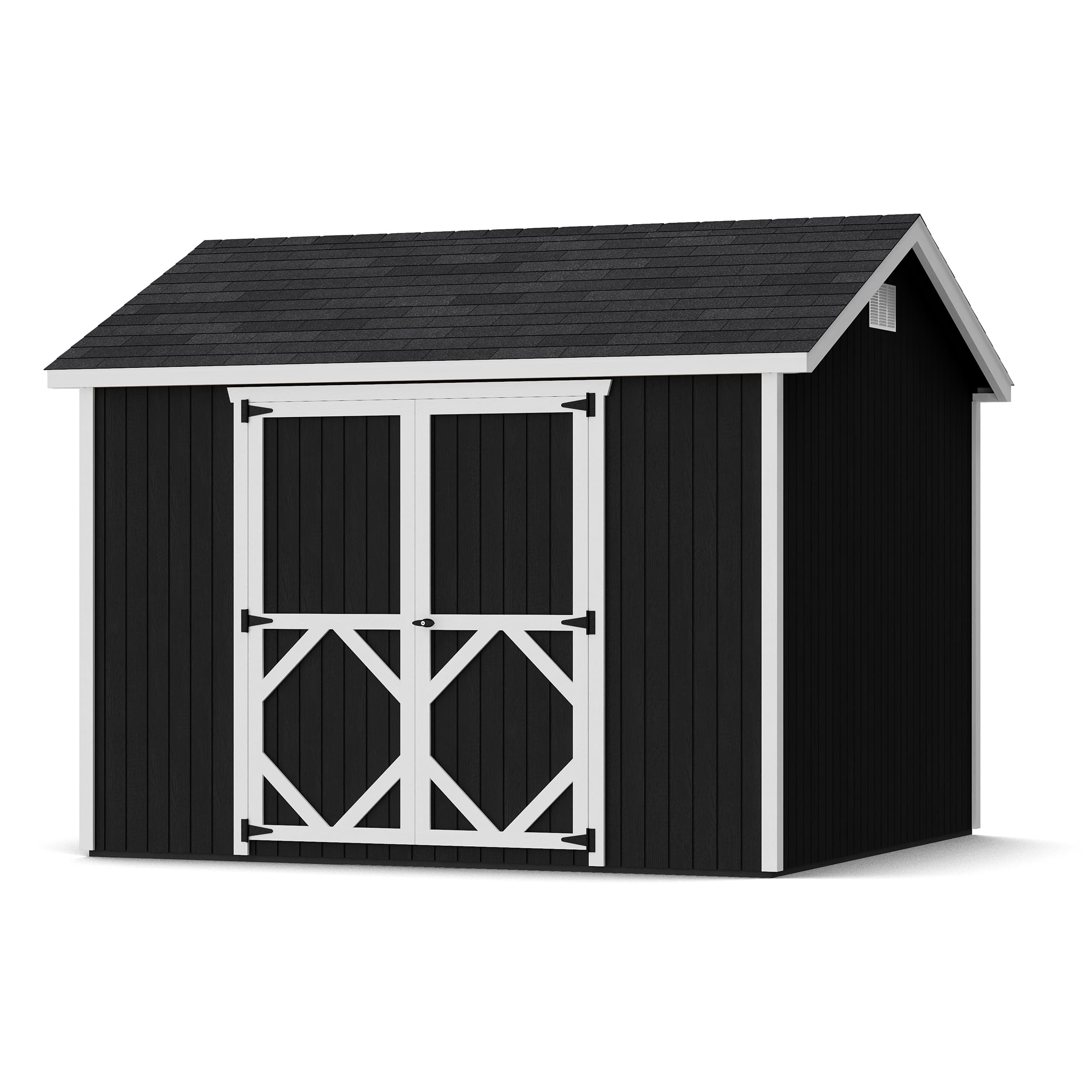 Classic Gable Shed with Side Entry
