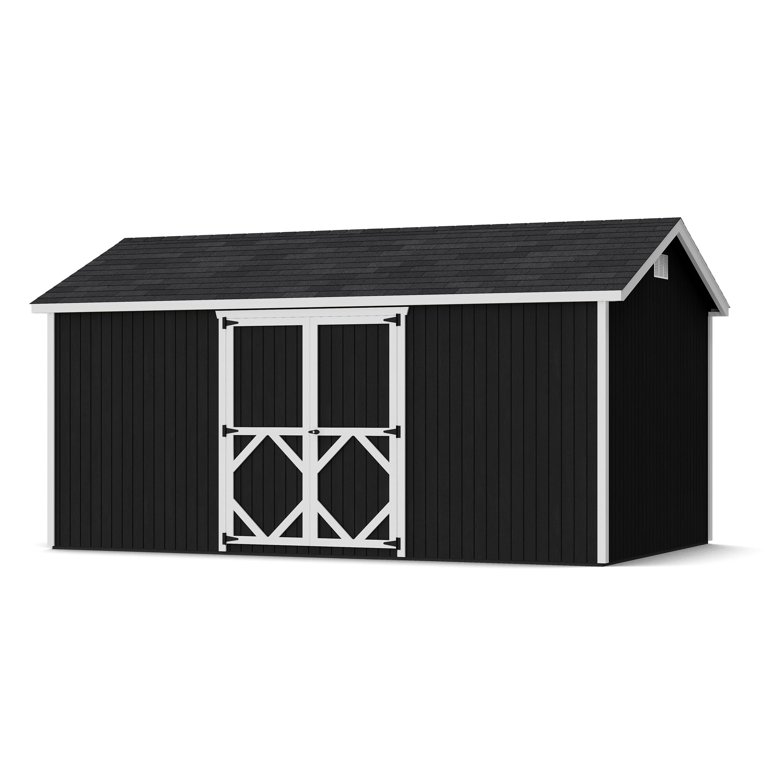 Classic Gable Shed with Side Entry