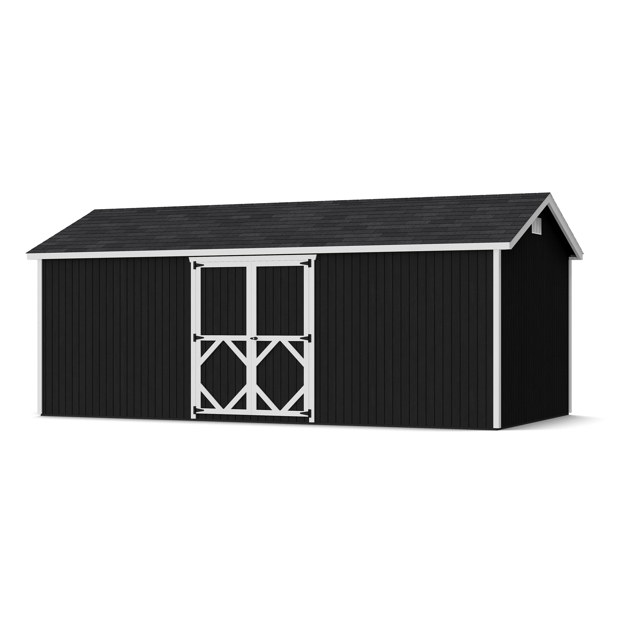 Classic Gable Shed with Side Entry