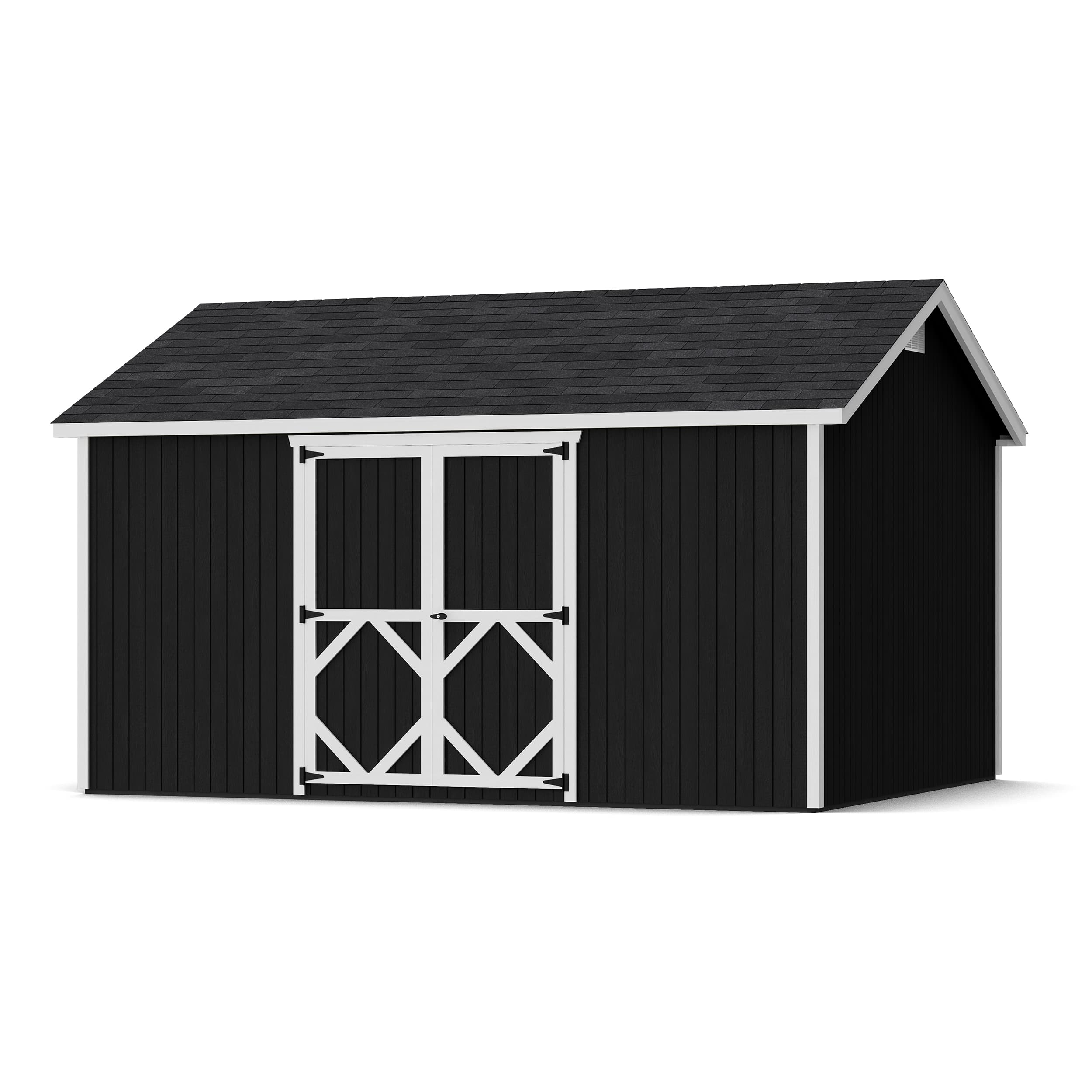 Classic Gable Shed with Side Entry