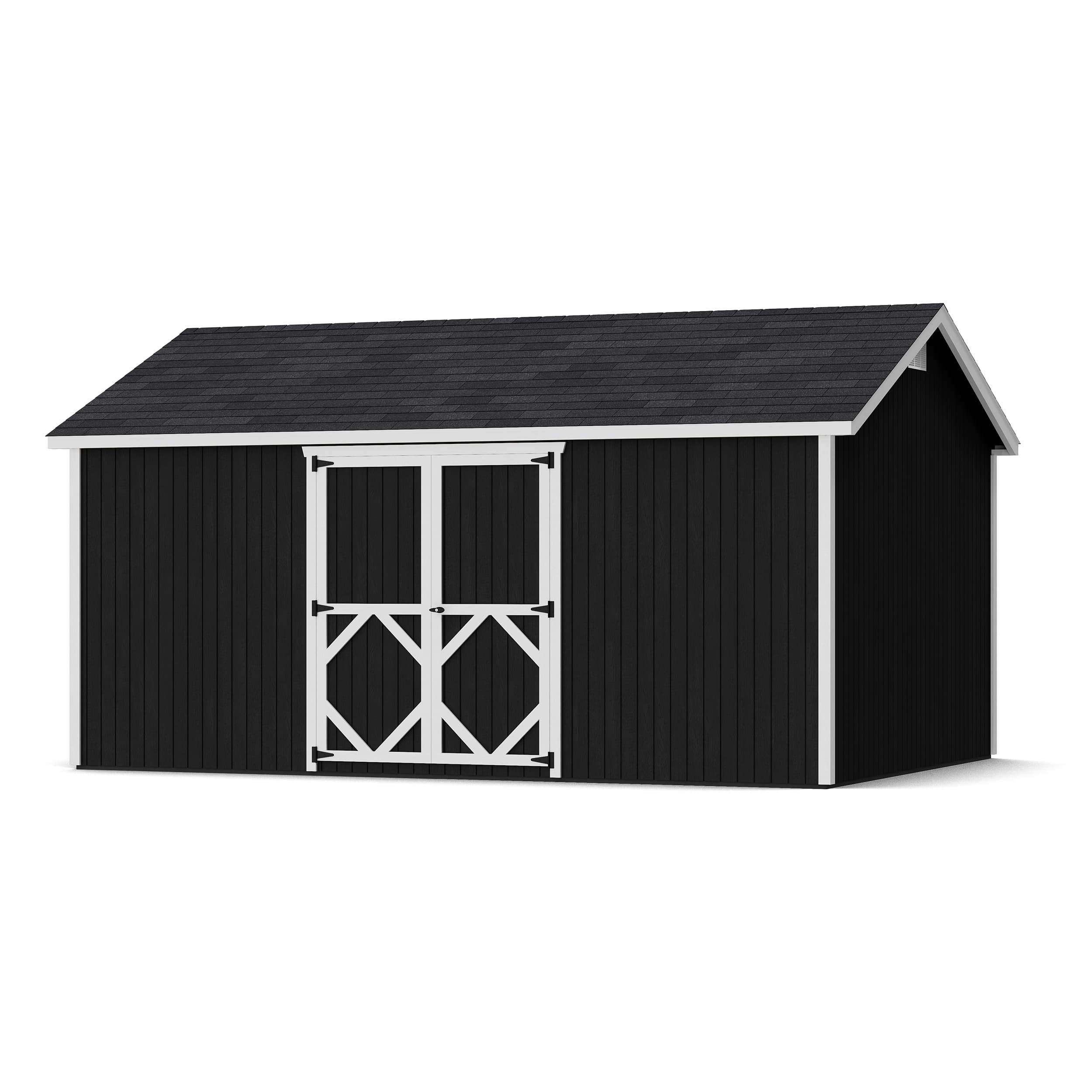 Classic Gable Shed with Side Entry