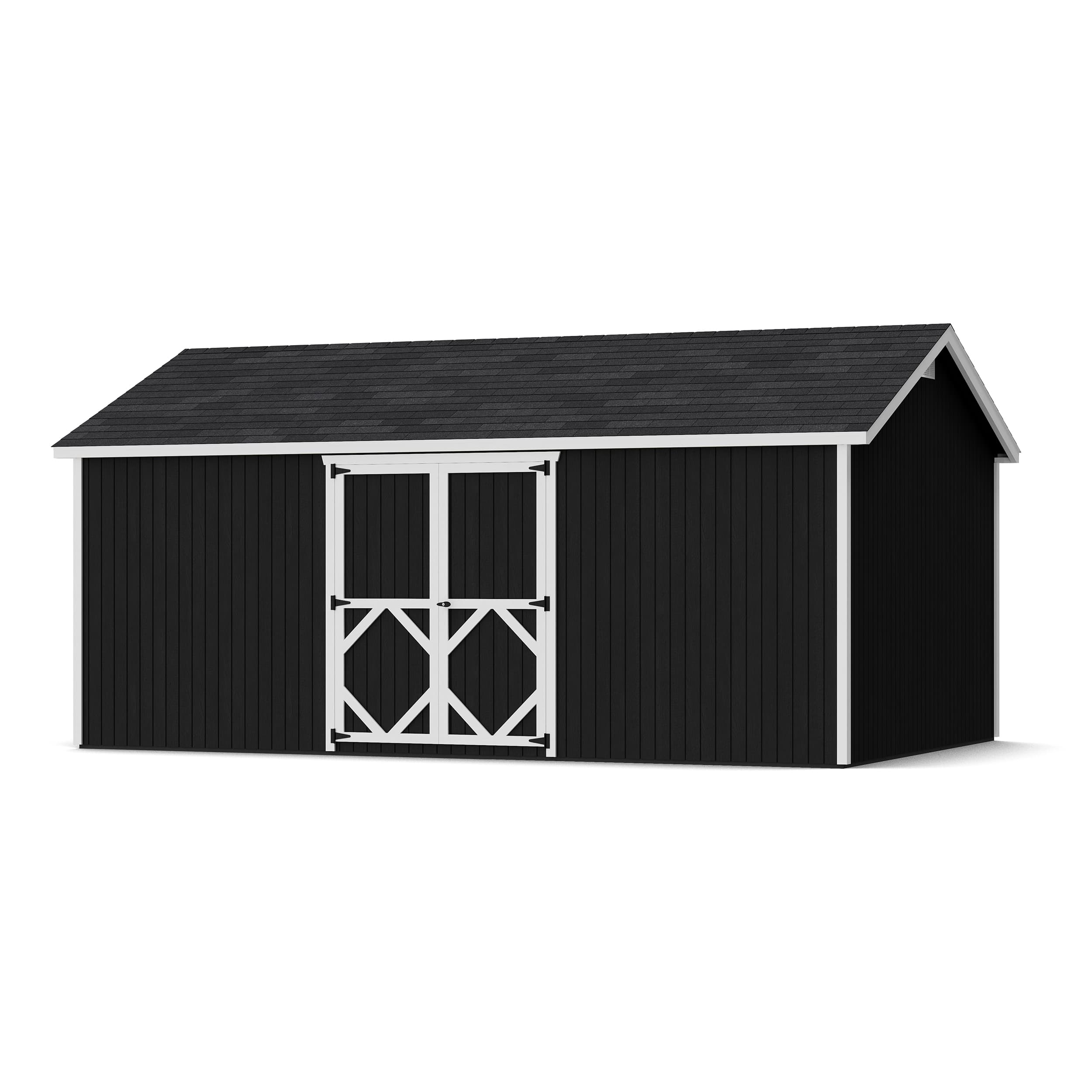 Classic Gable Shed with Side Entry