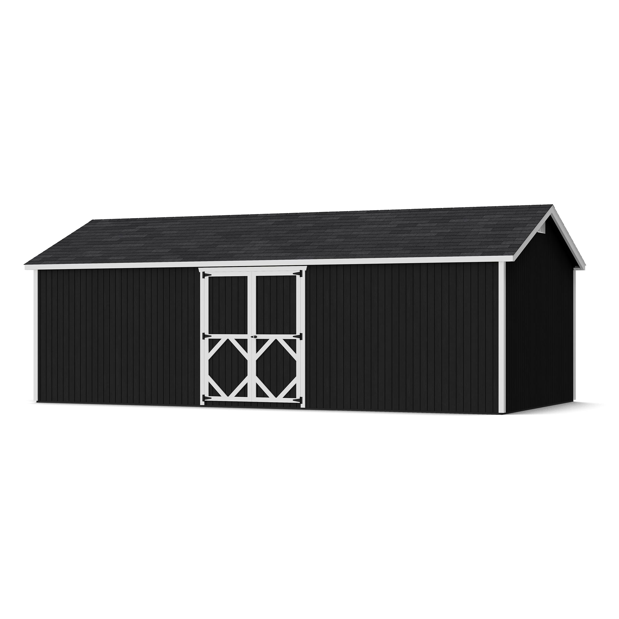 Classic Gable Shed with Side Entry