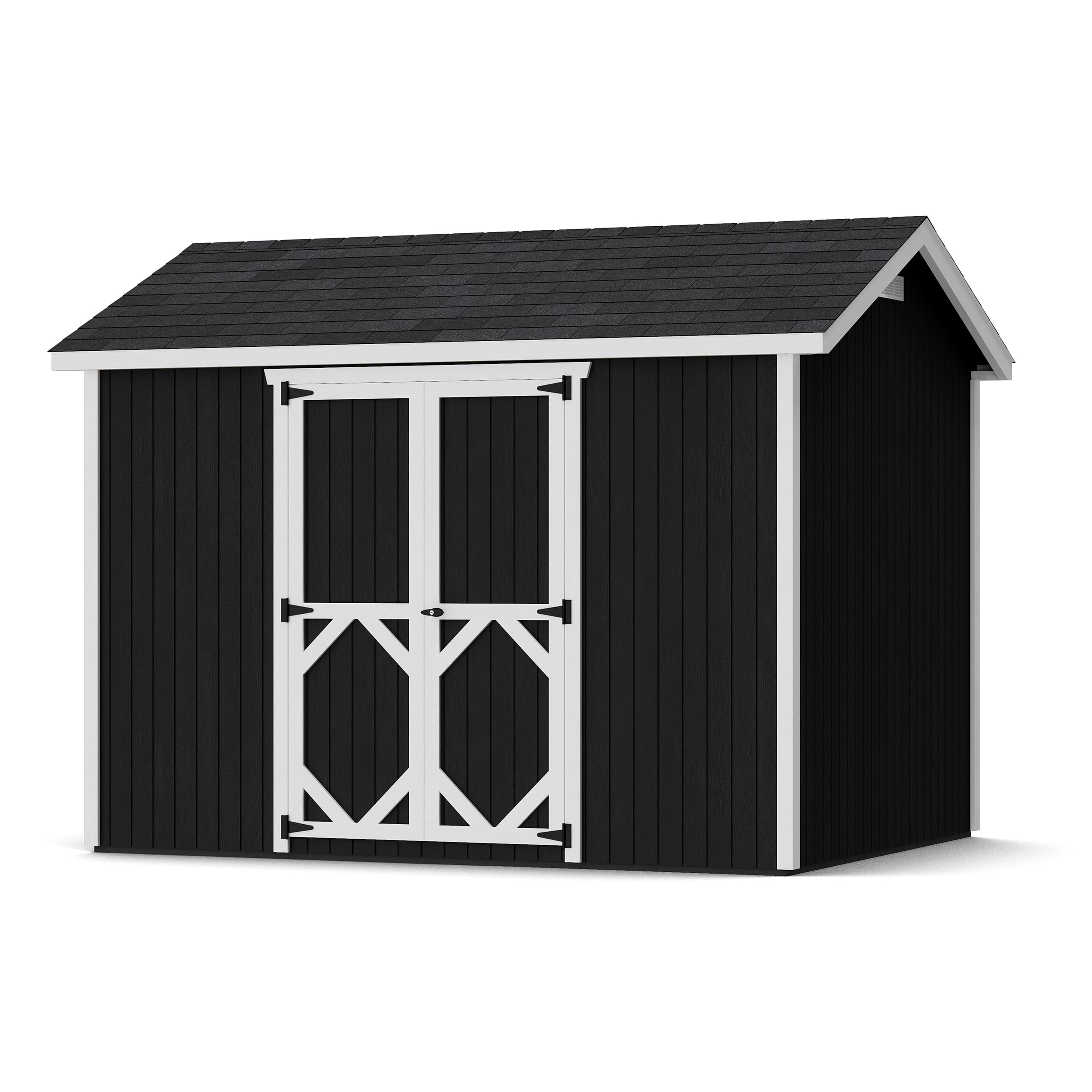 Classic Gable Shed with Side Entry