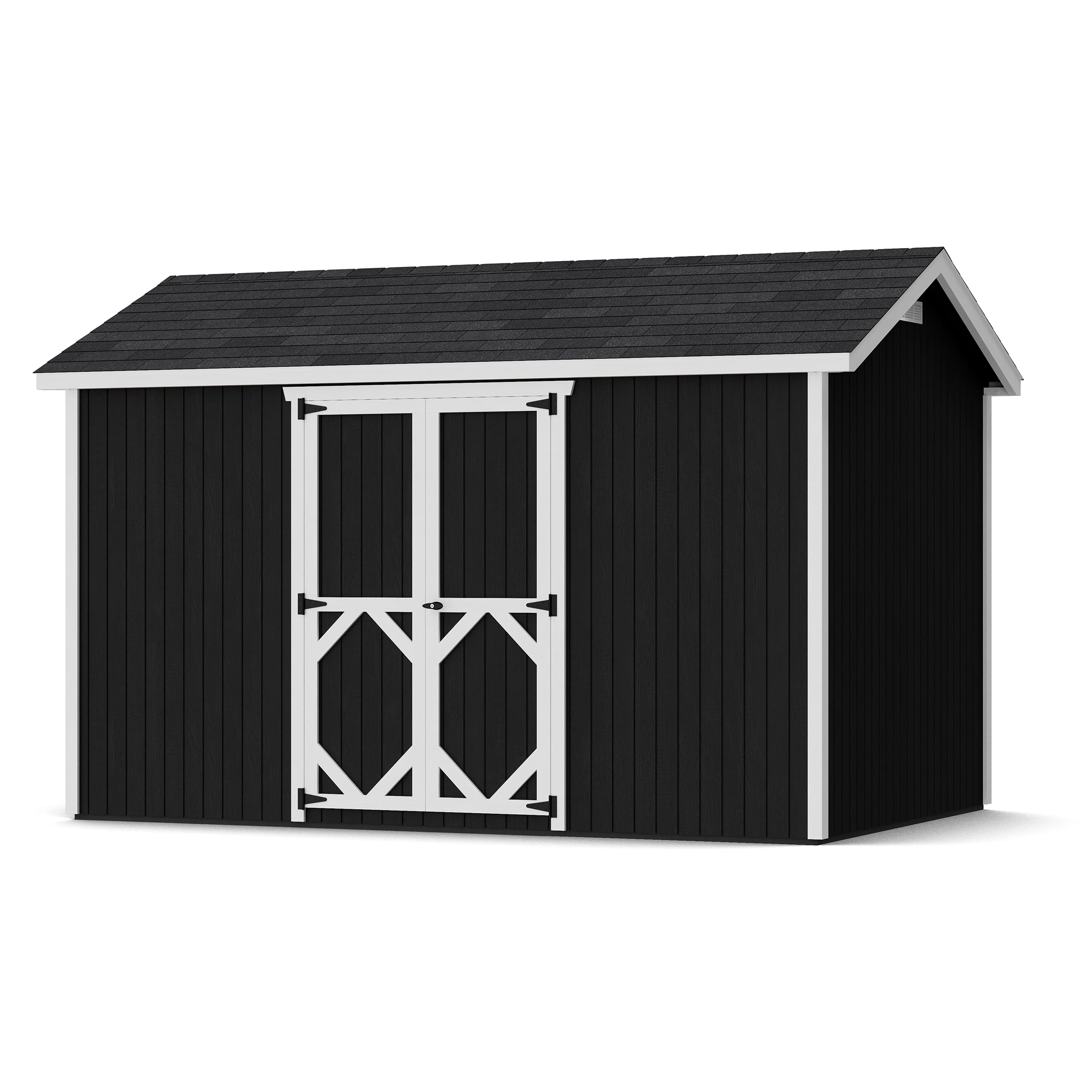 Classic Gable Shed with Side Entry