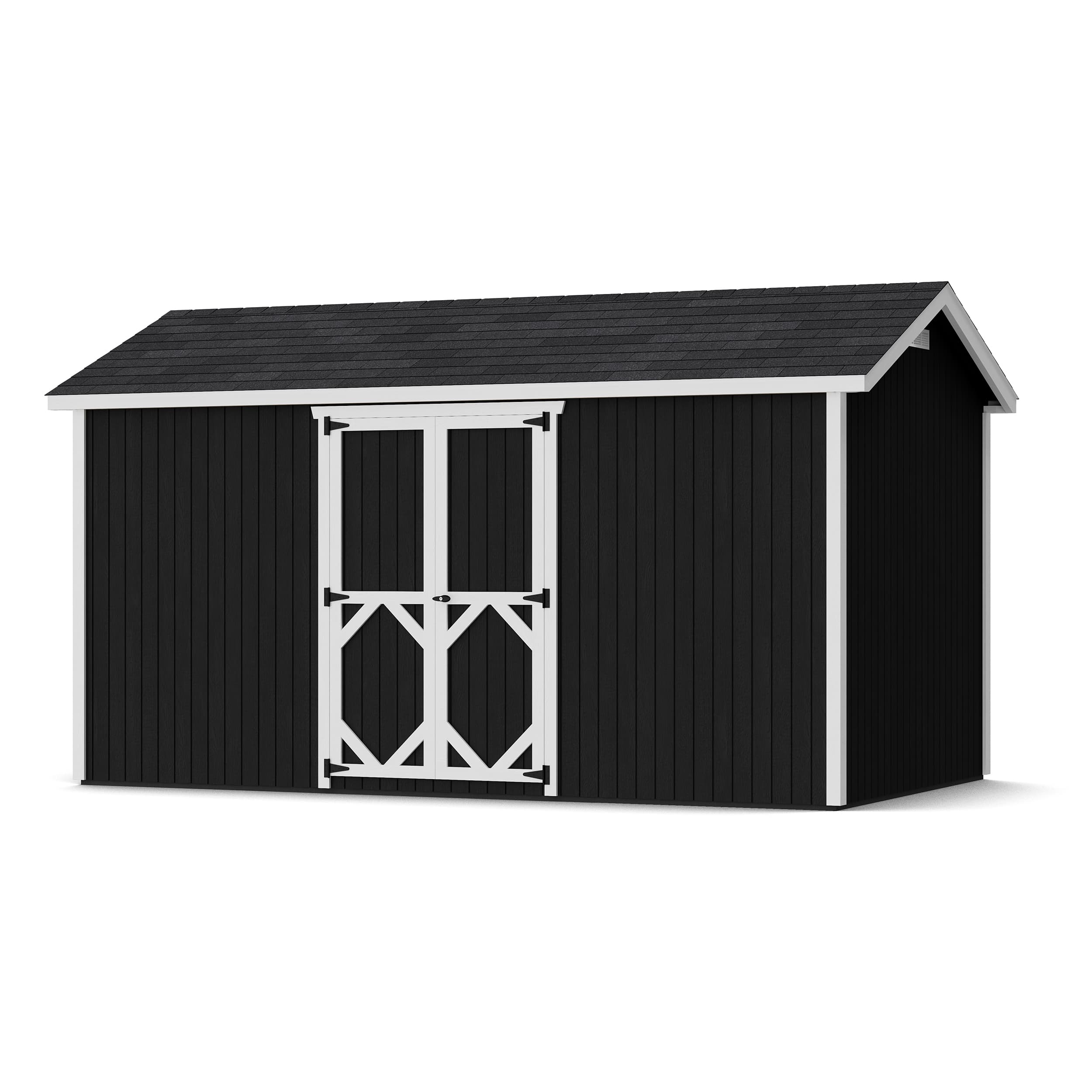 Classic Gable Shed with Side Entry