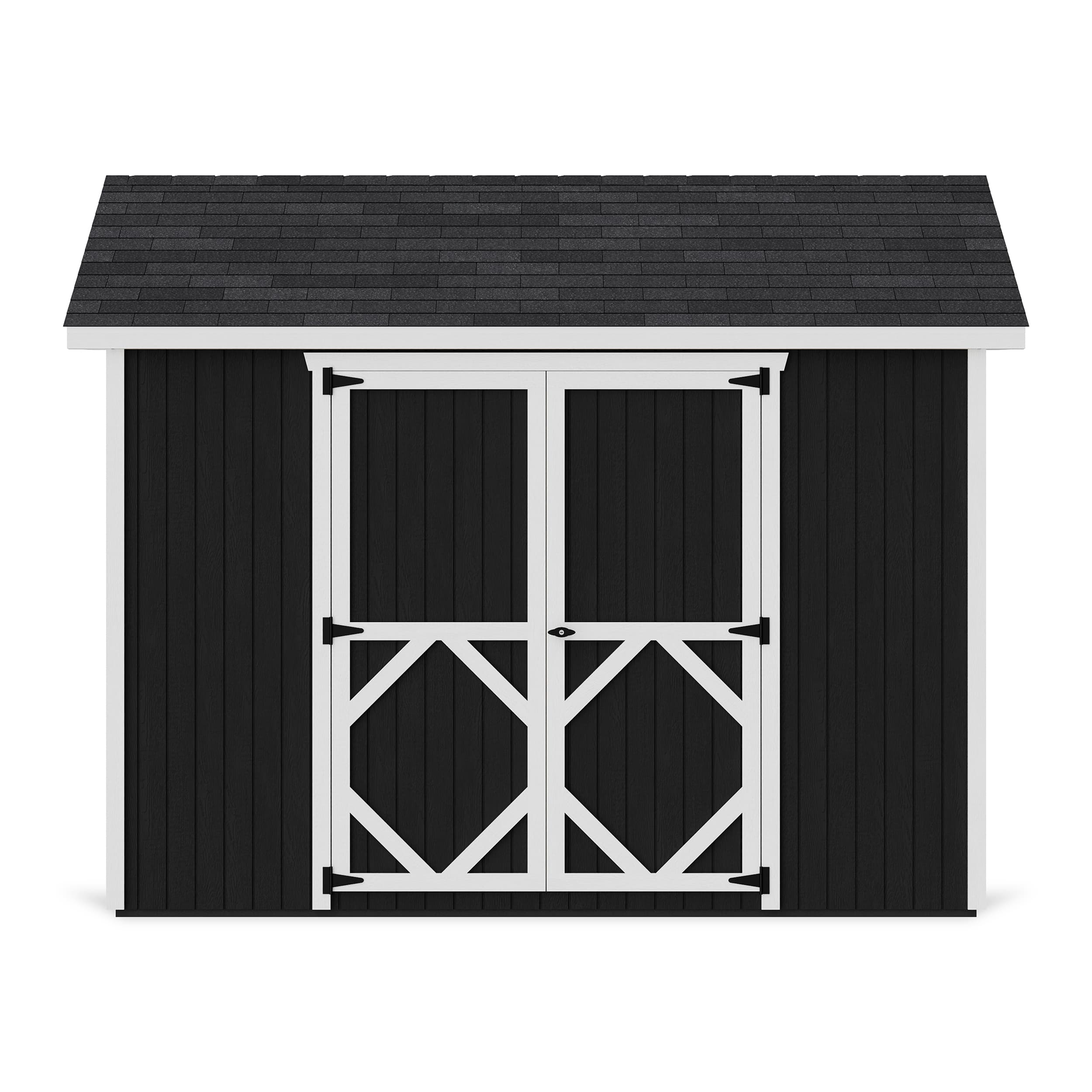 Classic Gable Shed with Side Entry