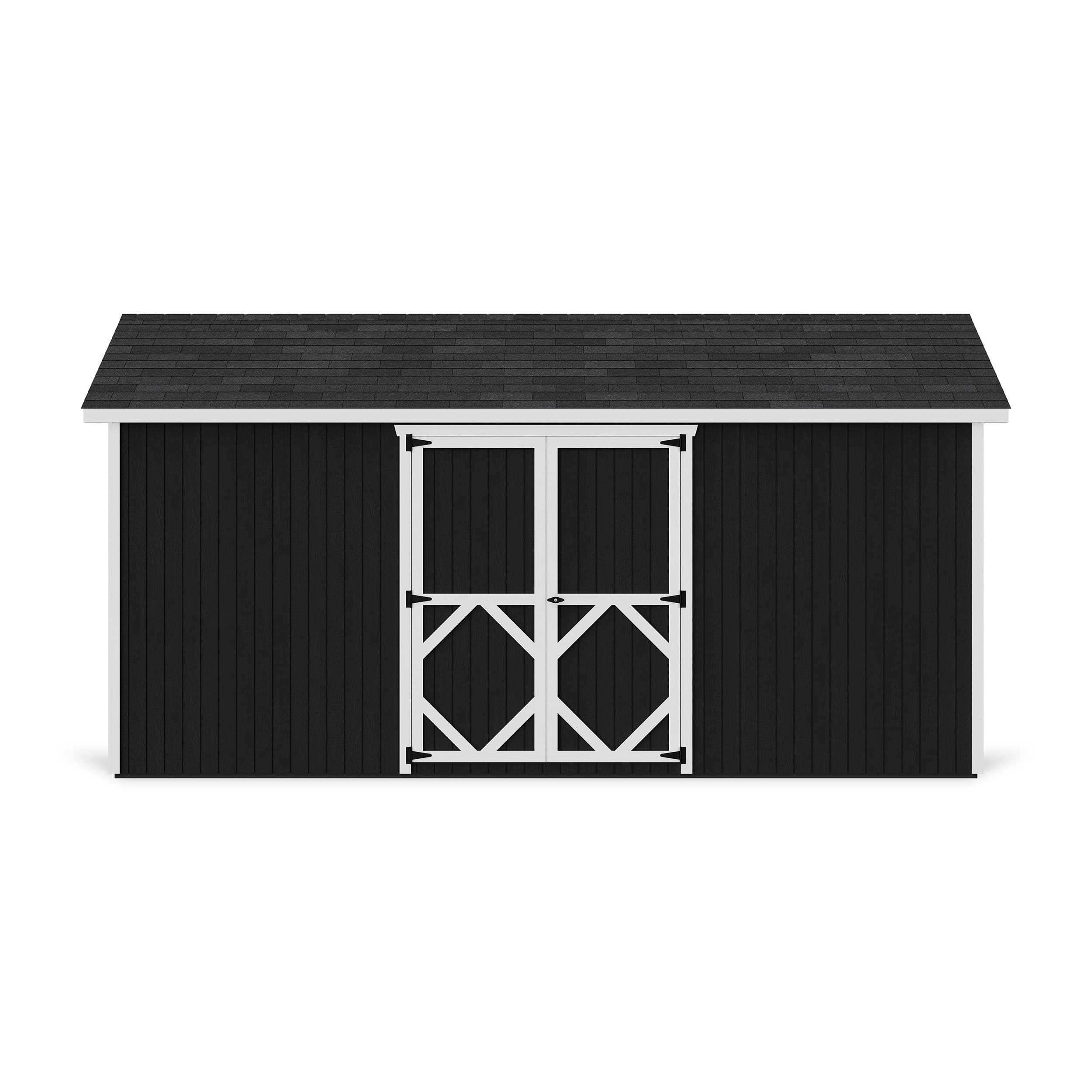 Classic Gable Shed with Side Entry