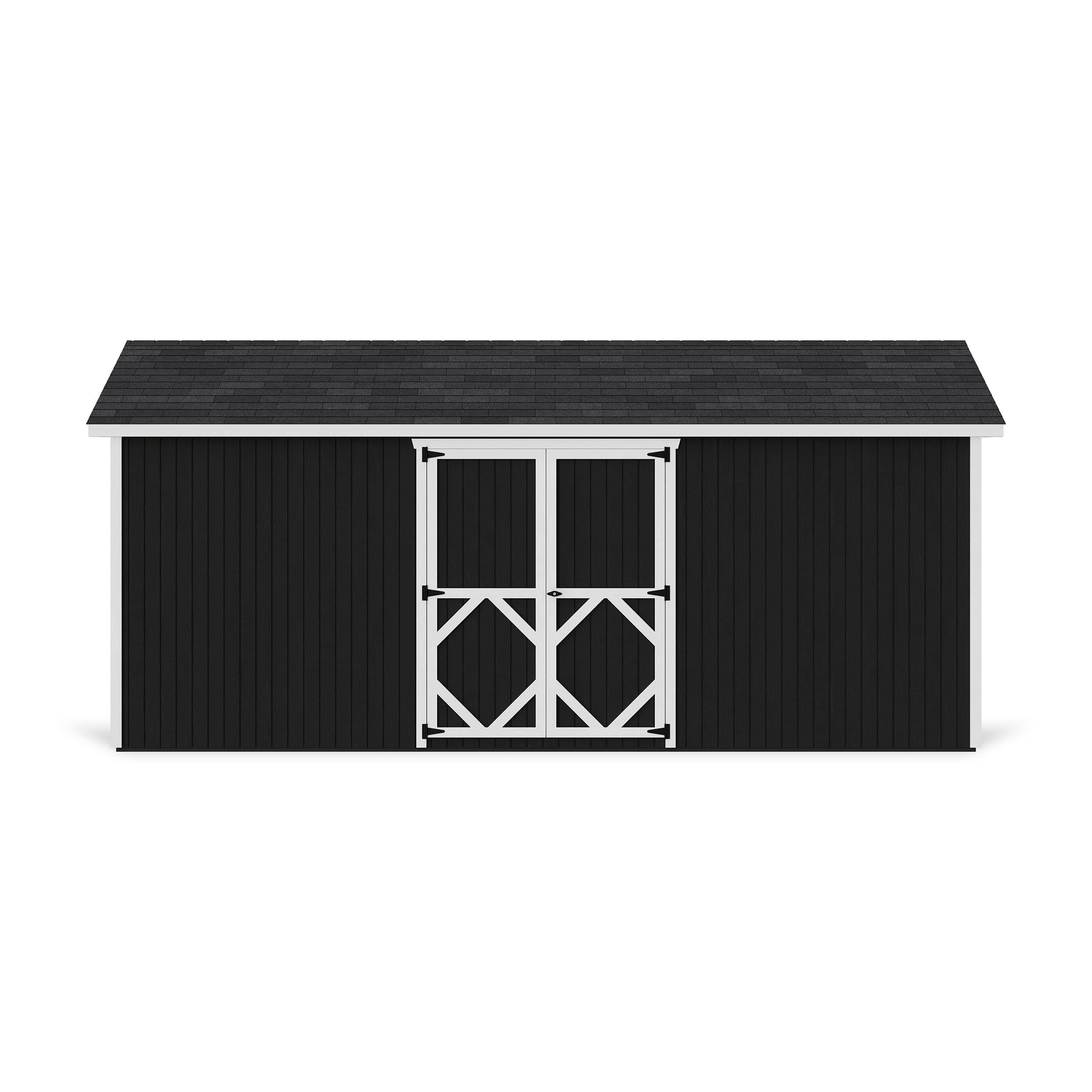 Classic Gable Shed with Side Entry