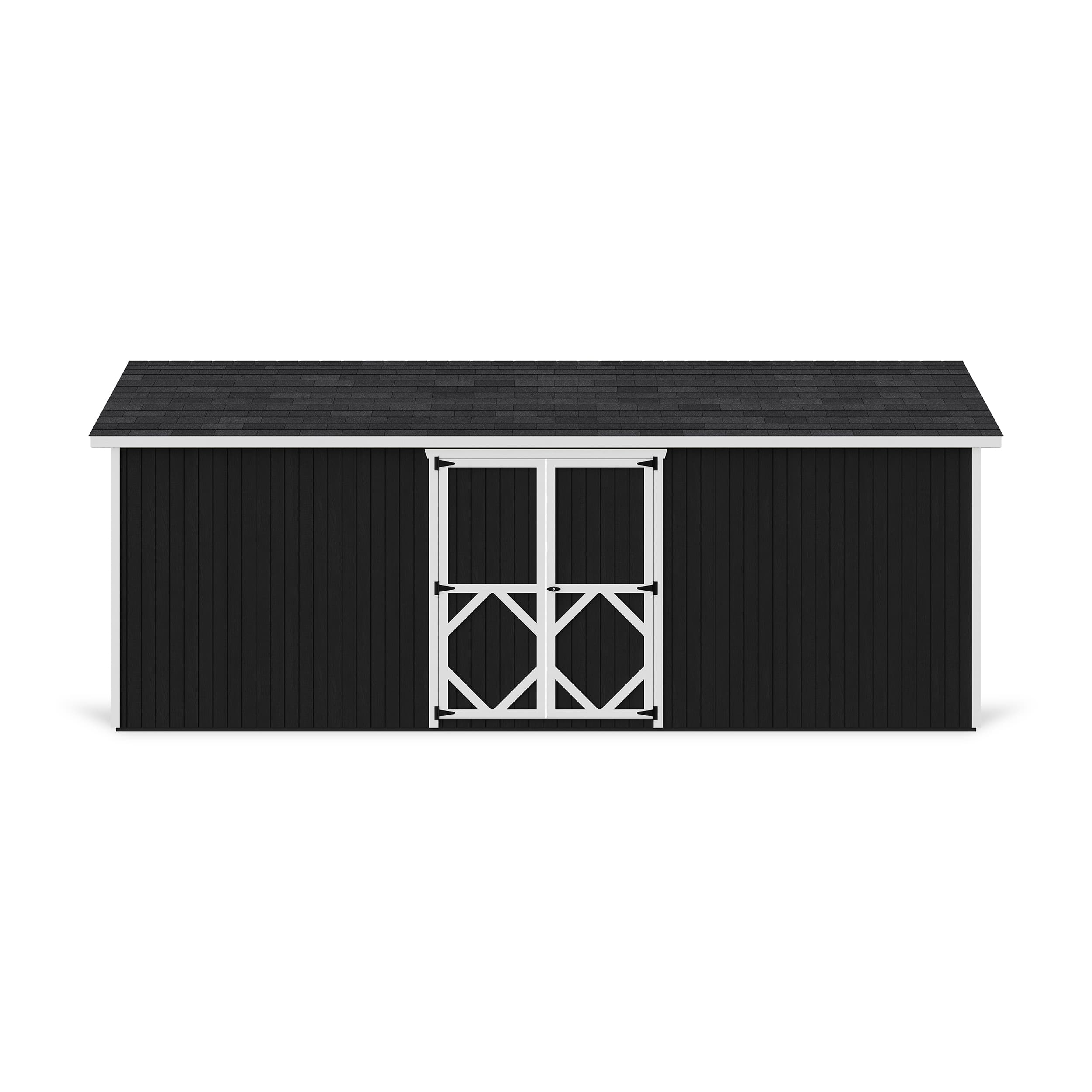 Classic Gable Shed with Side Entry