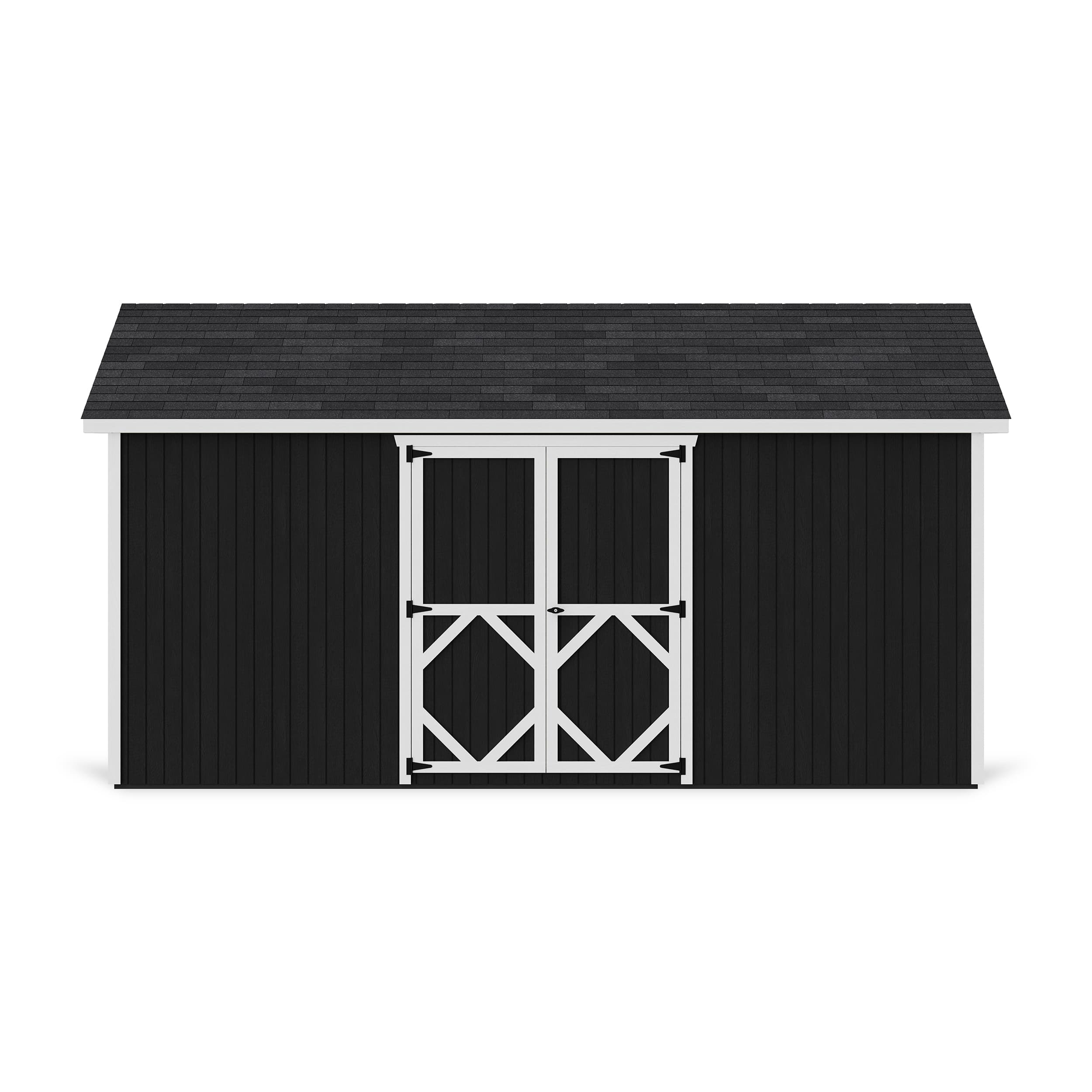 Classic Gable Shed with Side Entry
