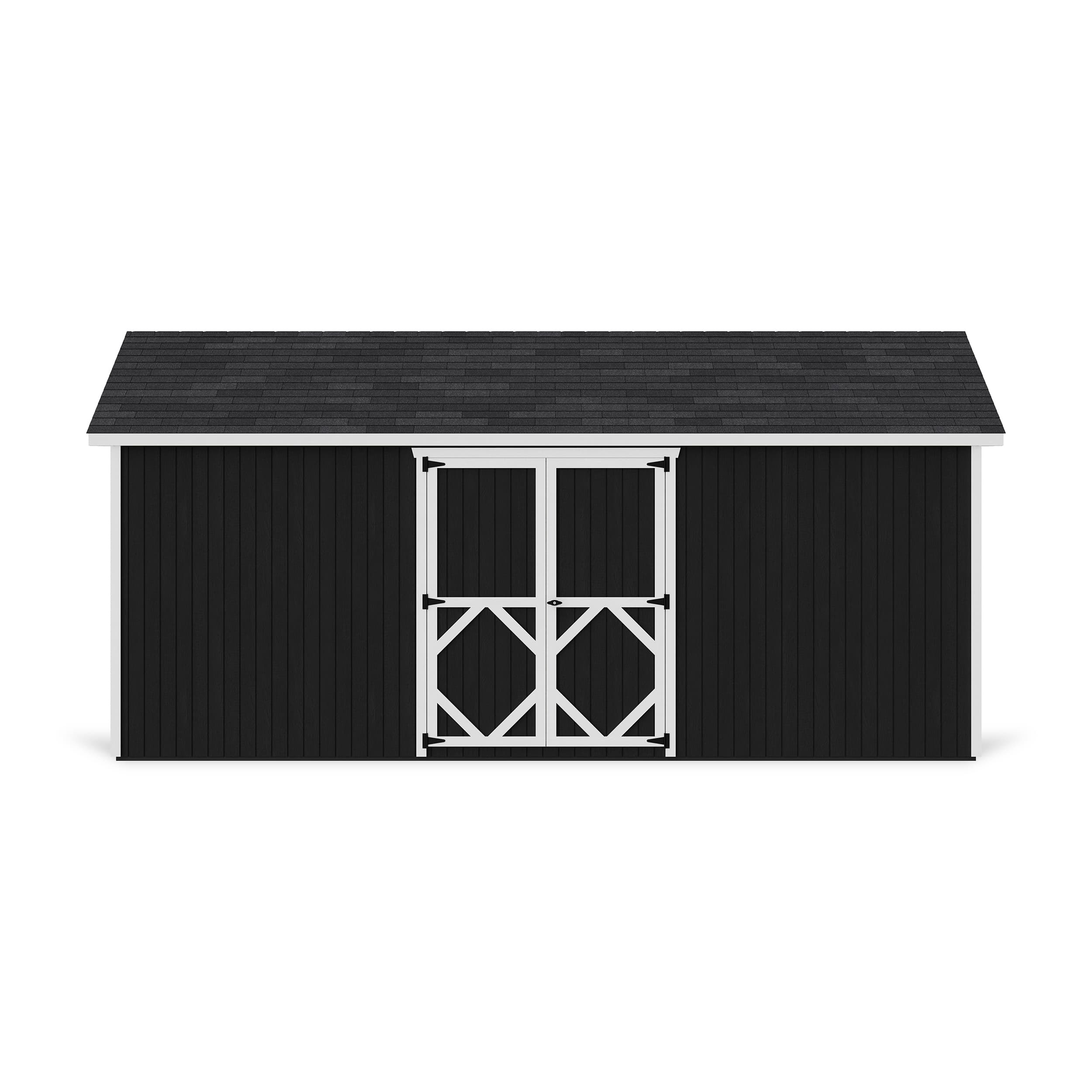 Classic Gable Shed with Side Entry