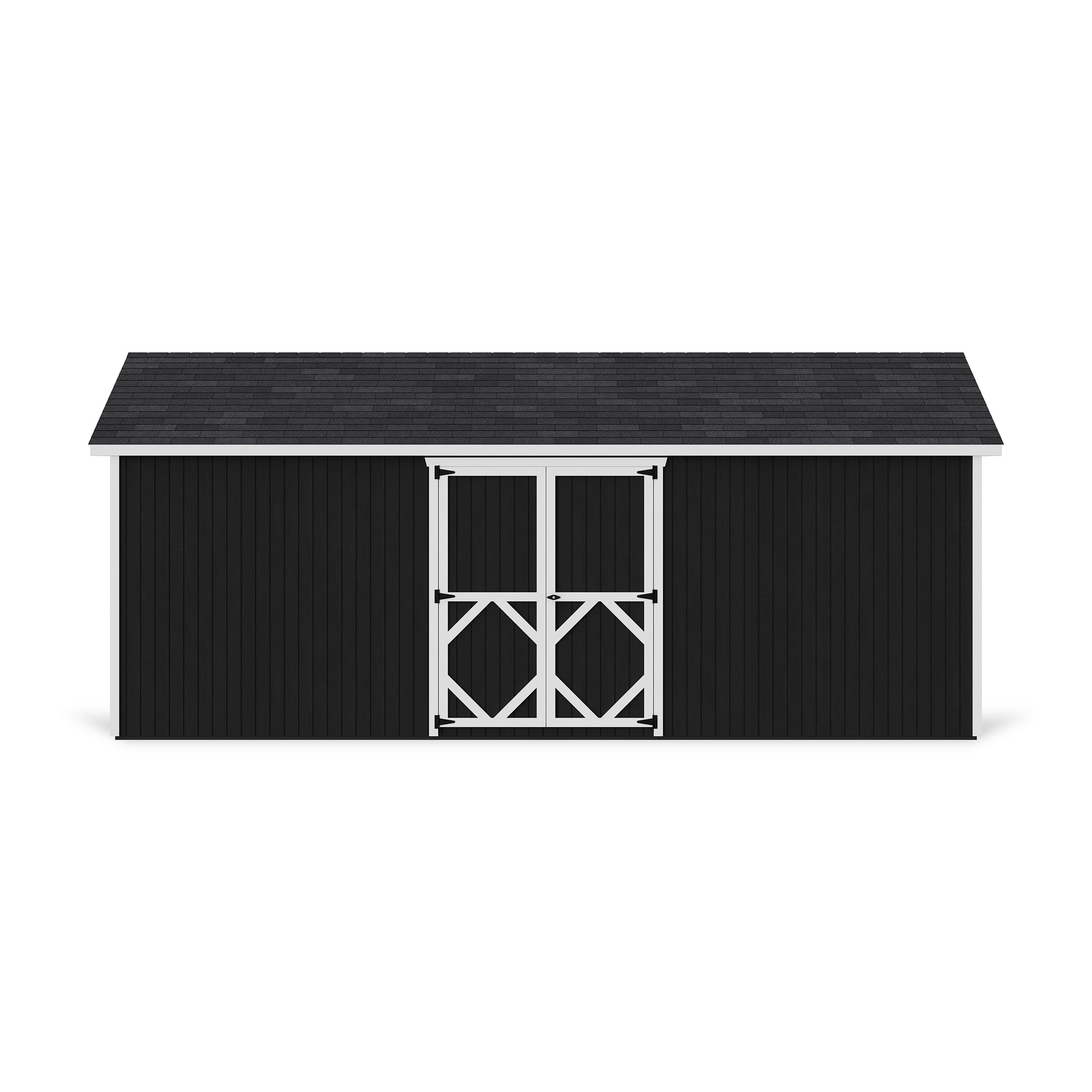 Classic Gable Shed with Side Entry