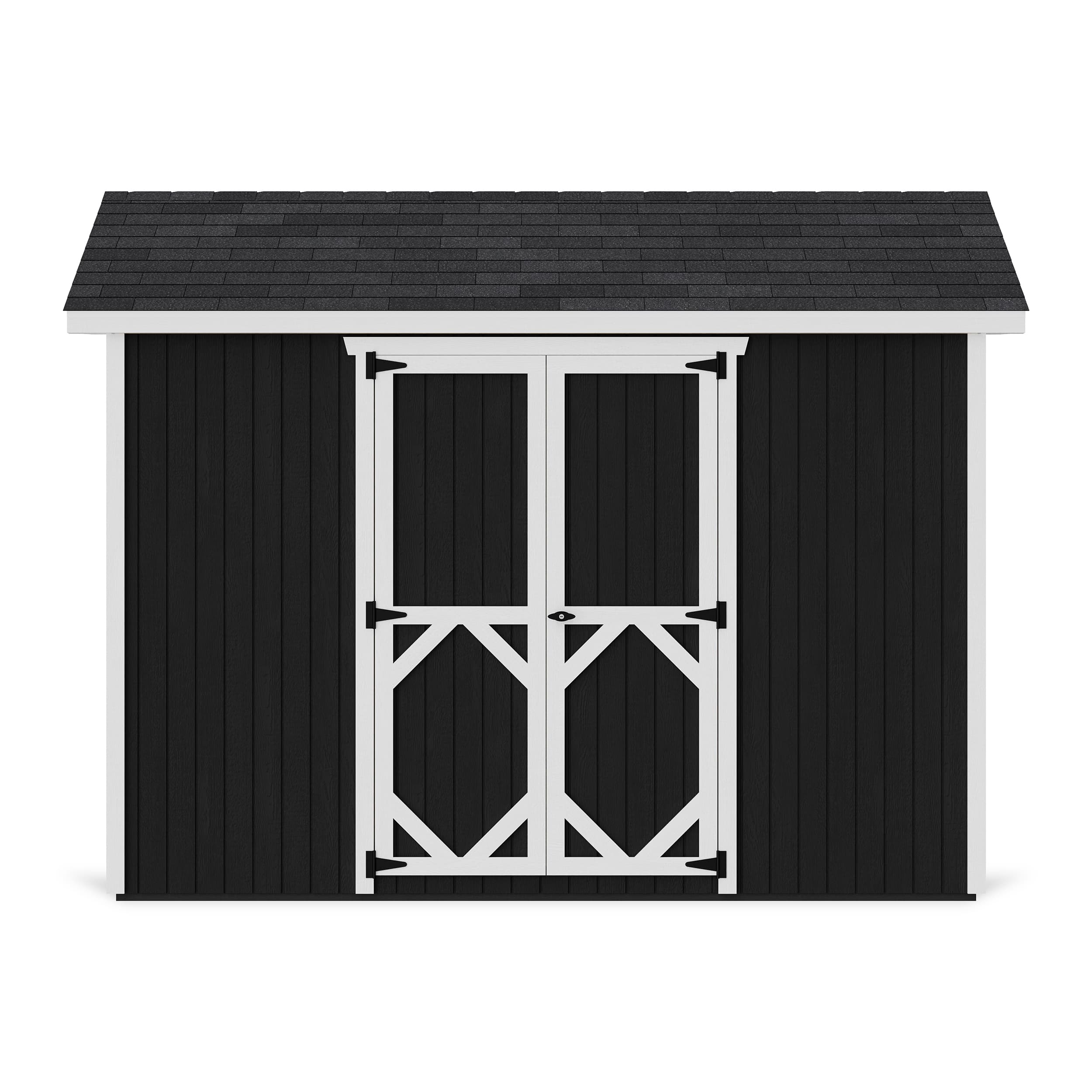 Classic Gable Shed with Side Entry