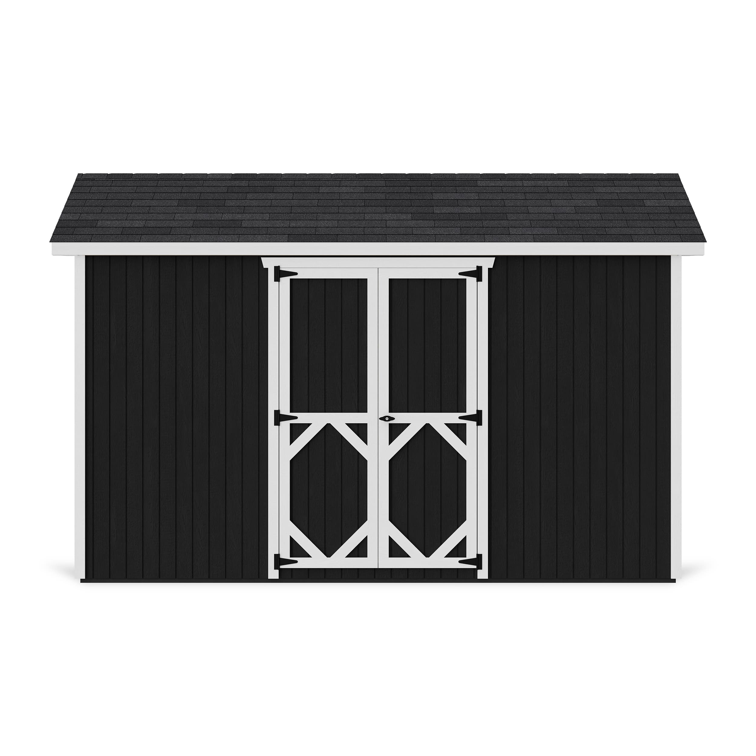 Classic Gable Shed with Side Entry