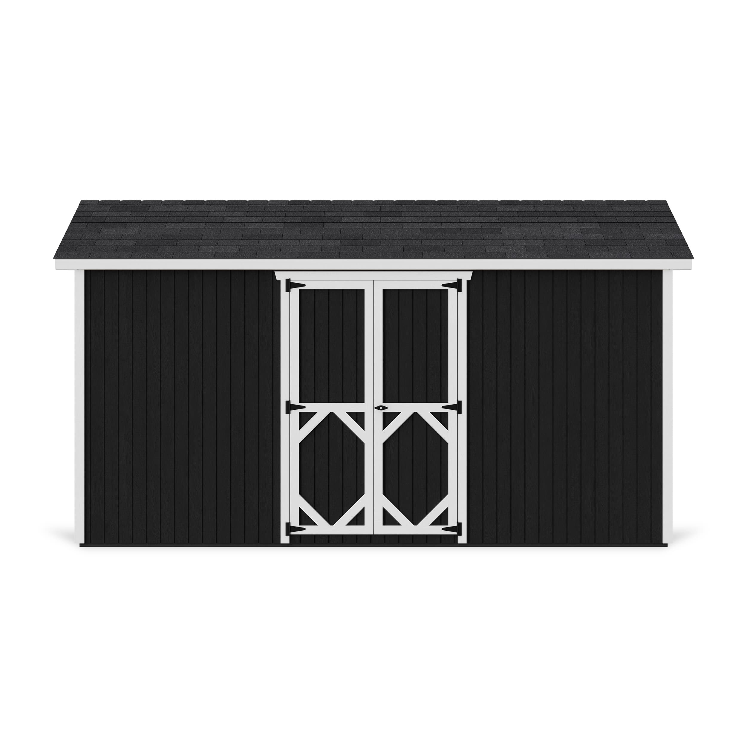 Classic Gable Shed with Side Entry