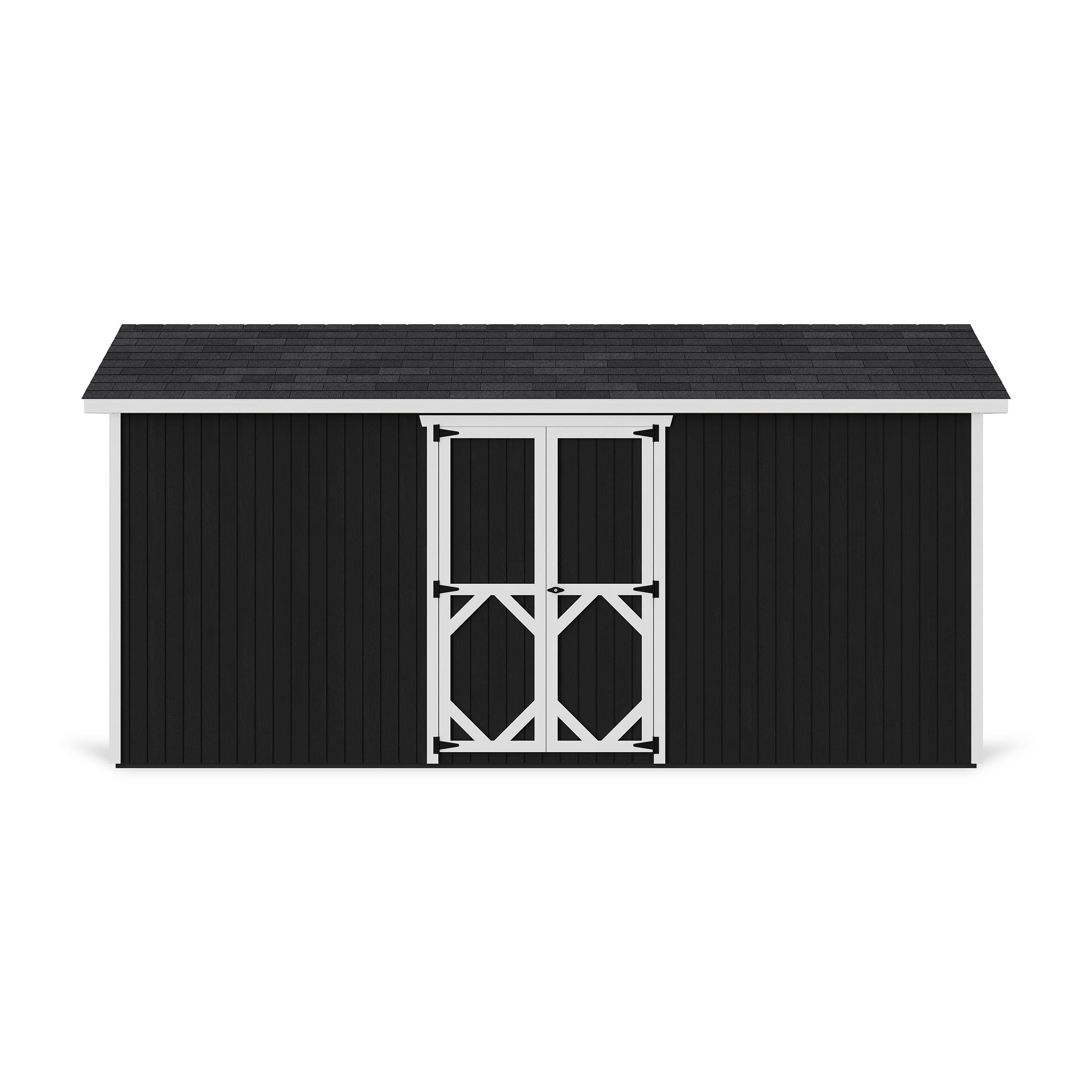 Classic Gable Shed with Side Entry