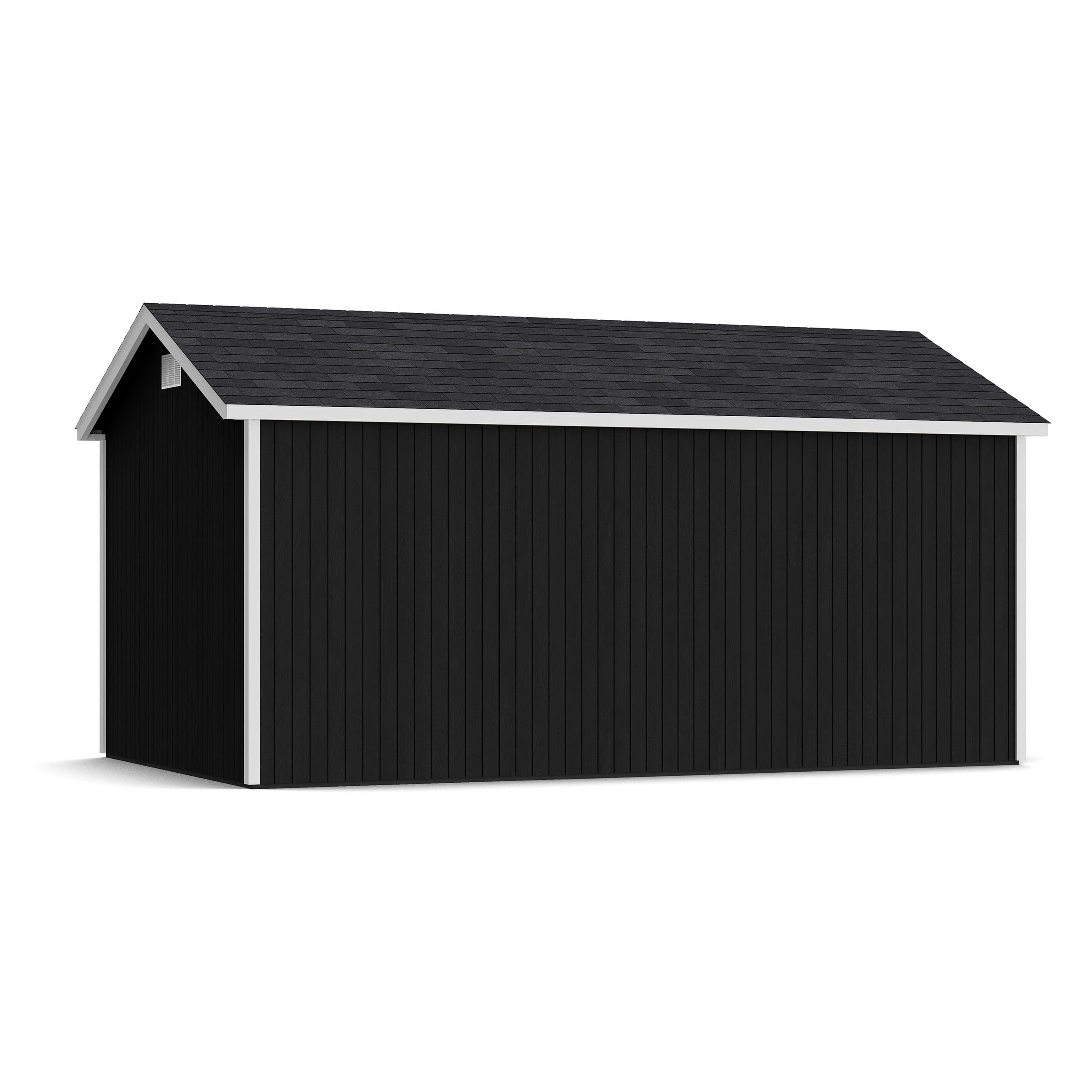 Classic Gable Shed with Side Entry