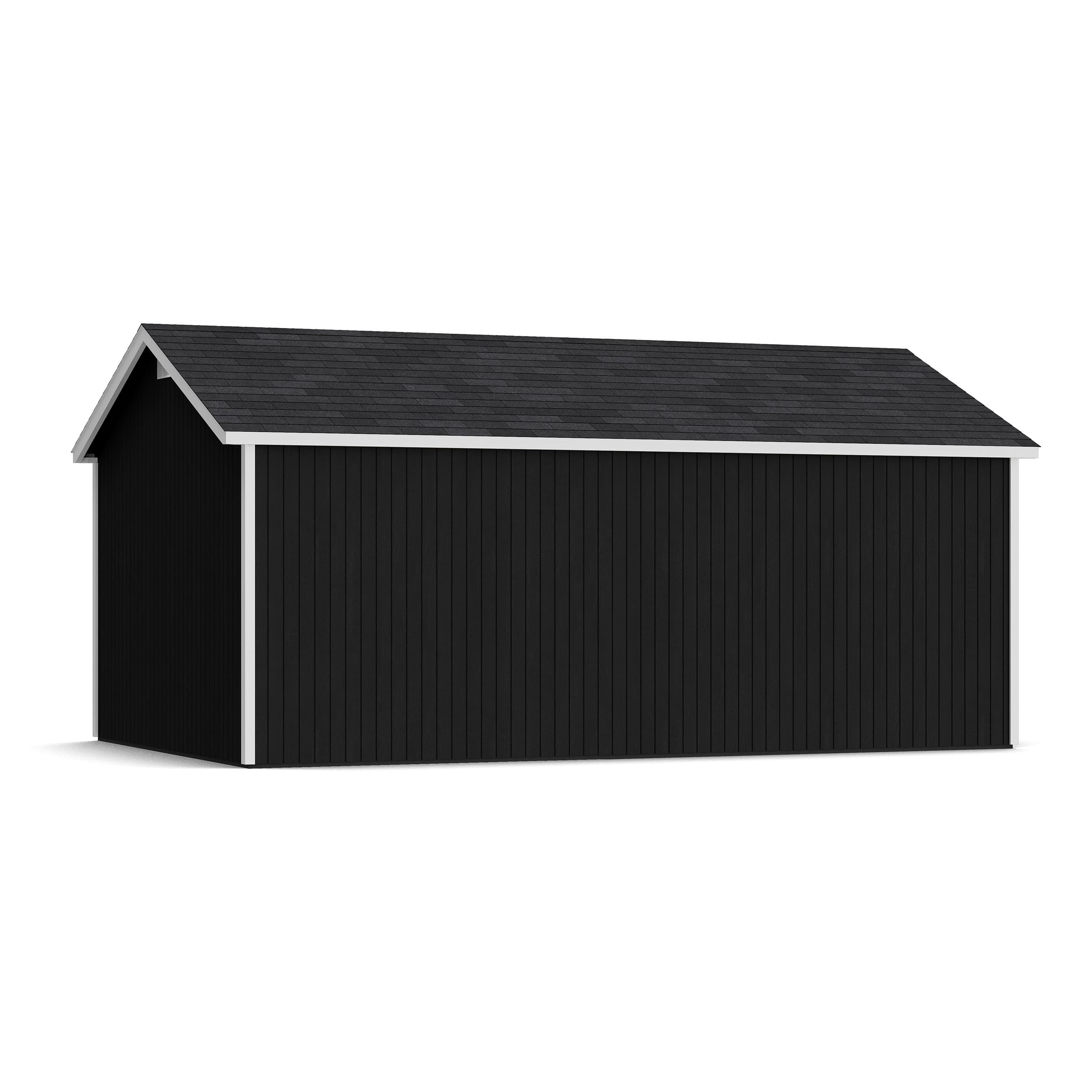 Classic Gable Shed with Side Entry