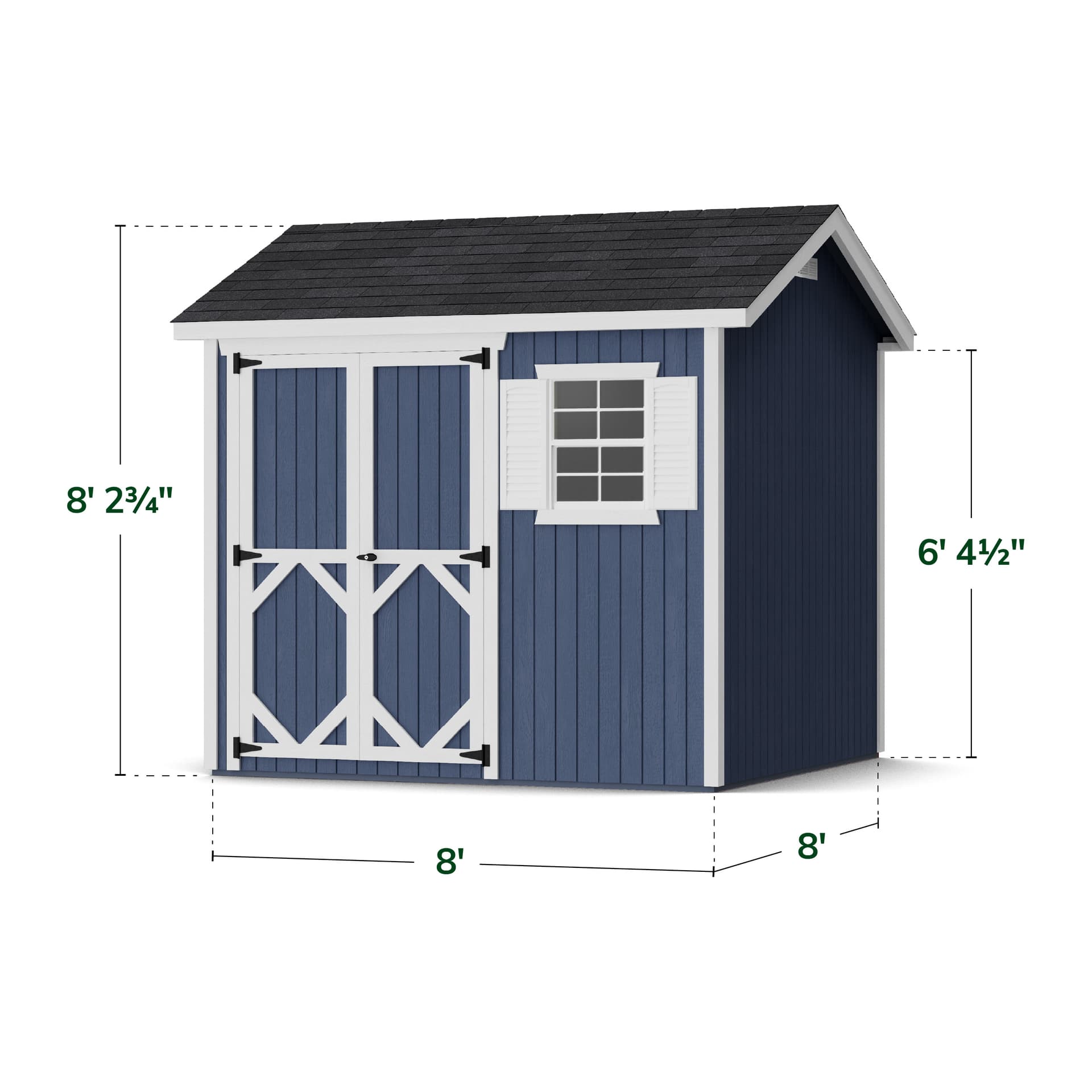 Classic Workshop Shed dimensions