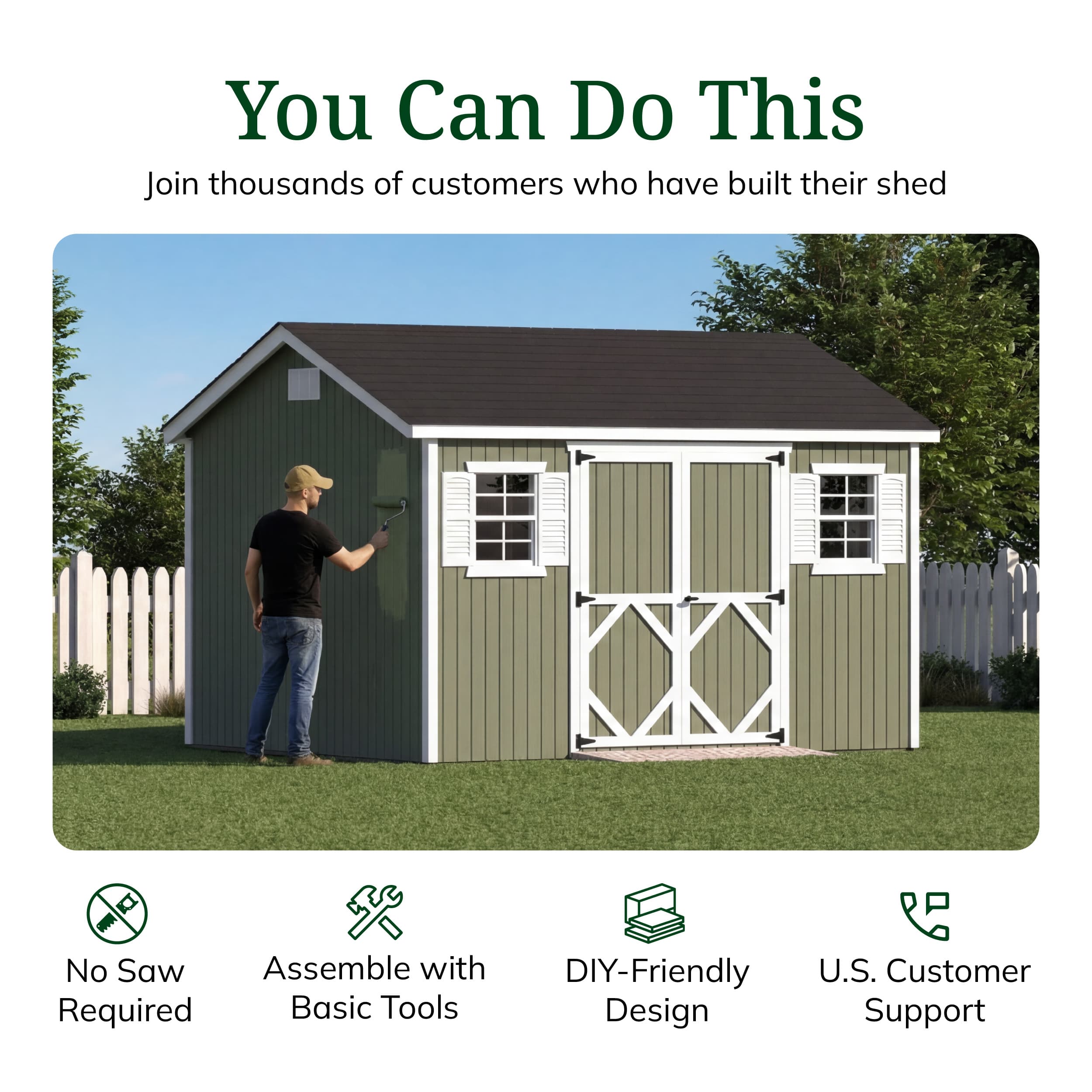 Classic Workshop Shed