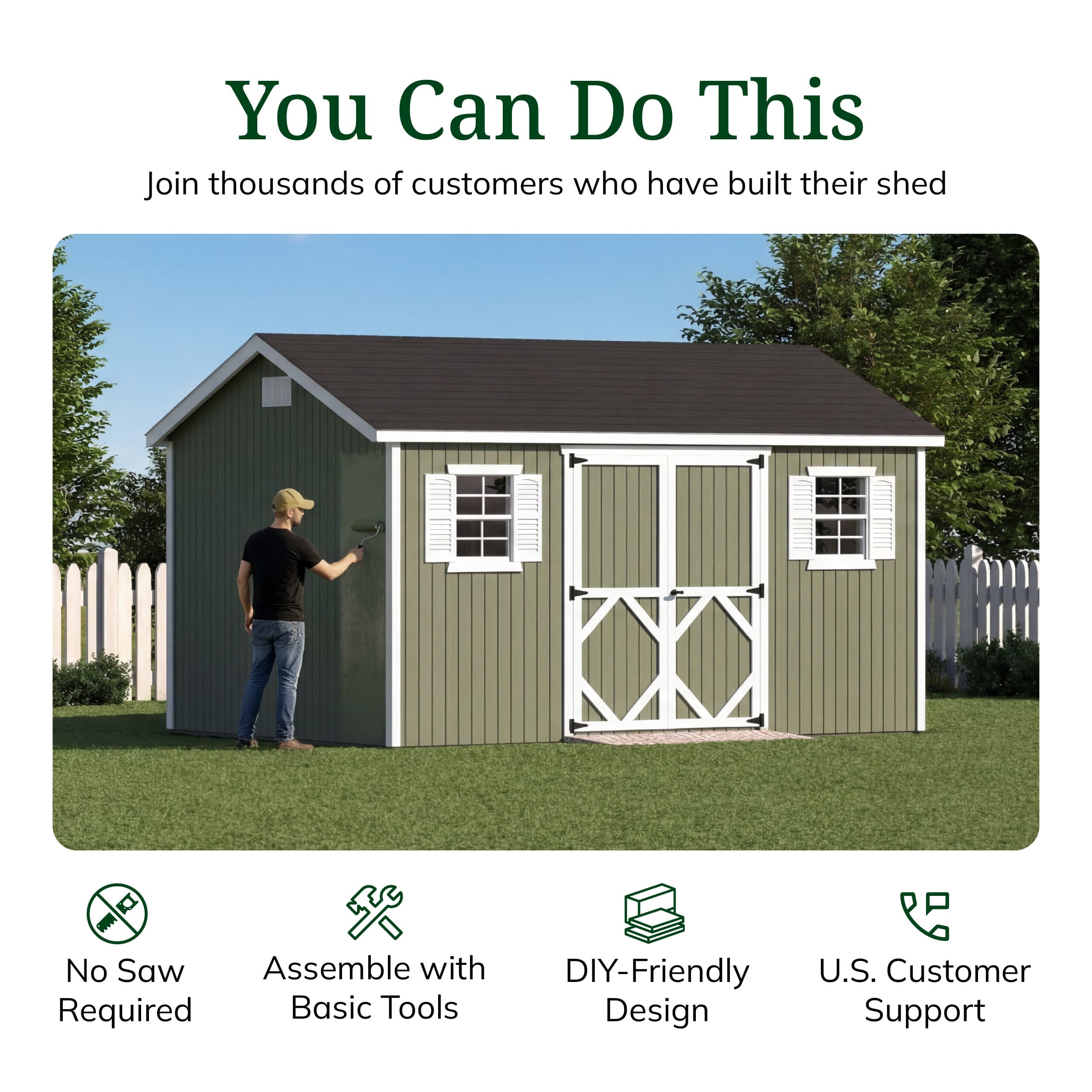 Classic Workshop Shed