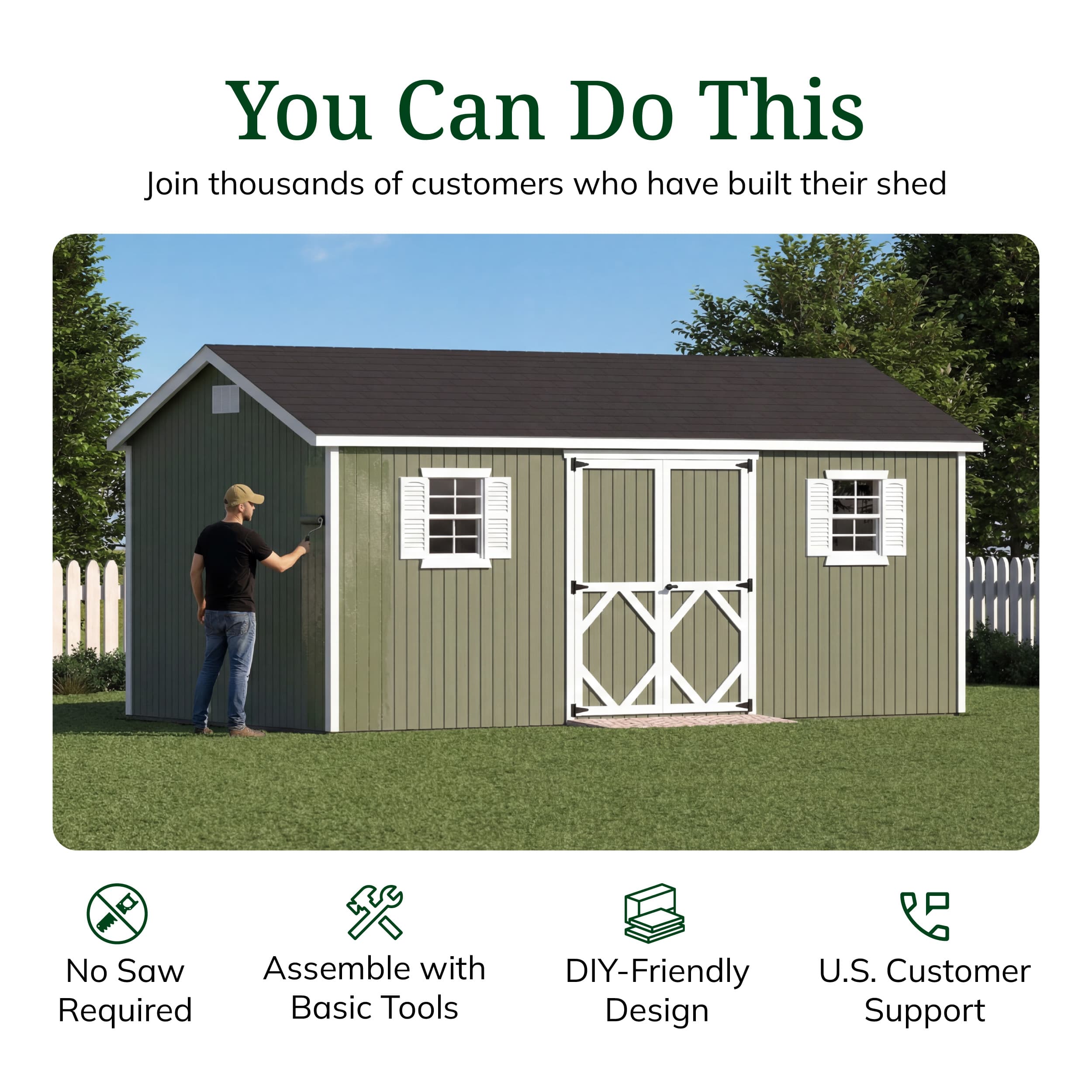 Classic Workshop Shed