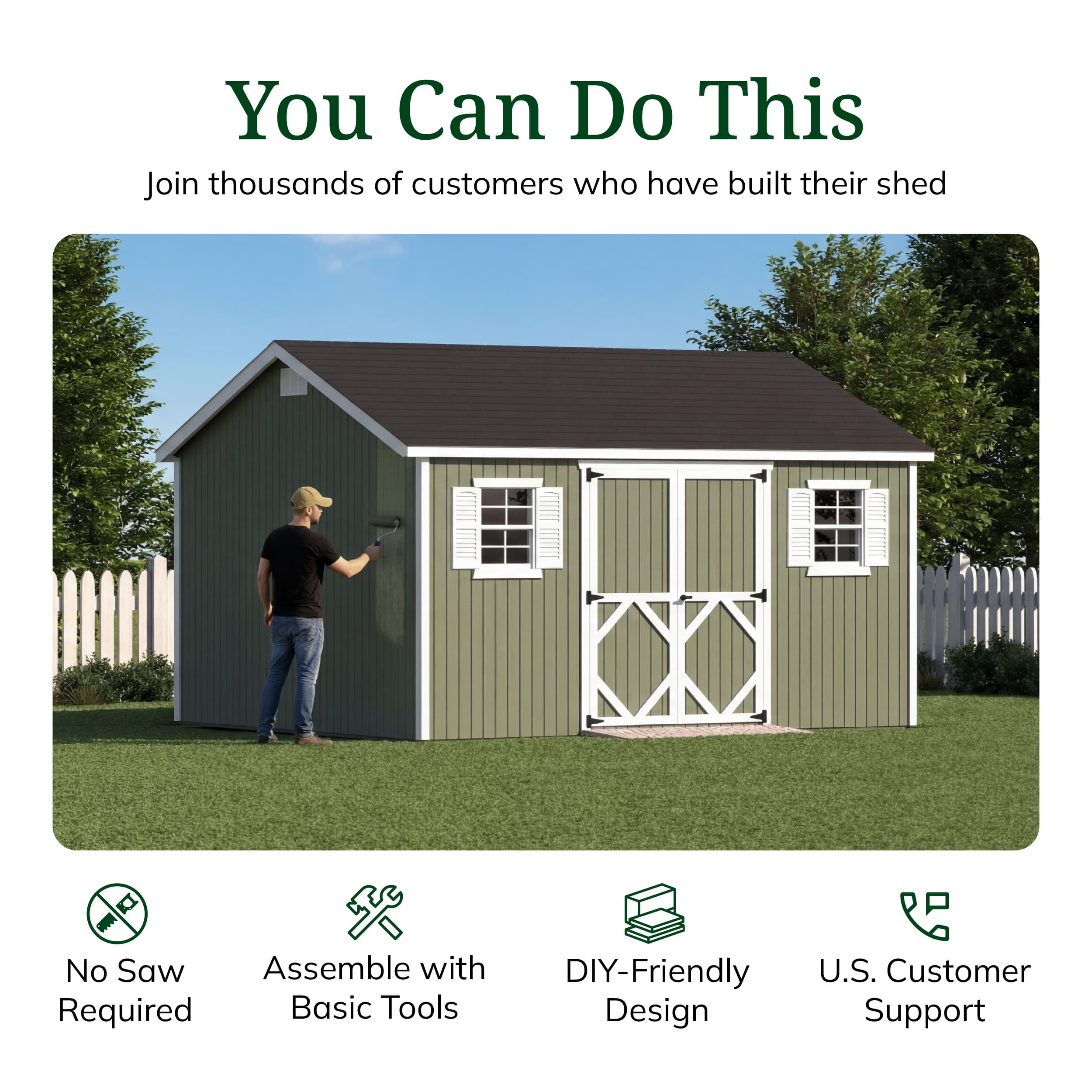 Classic Workshop Shed