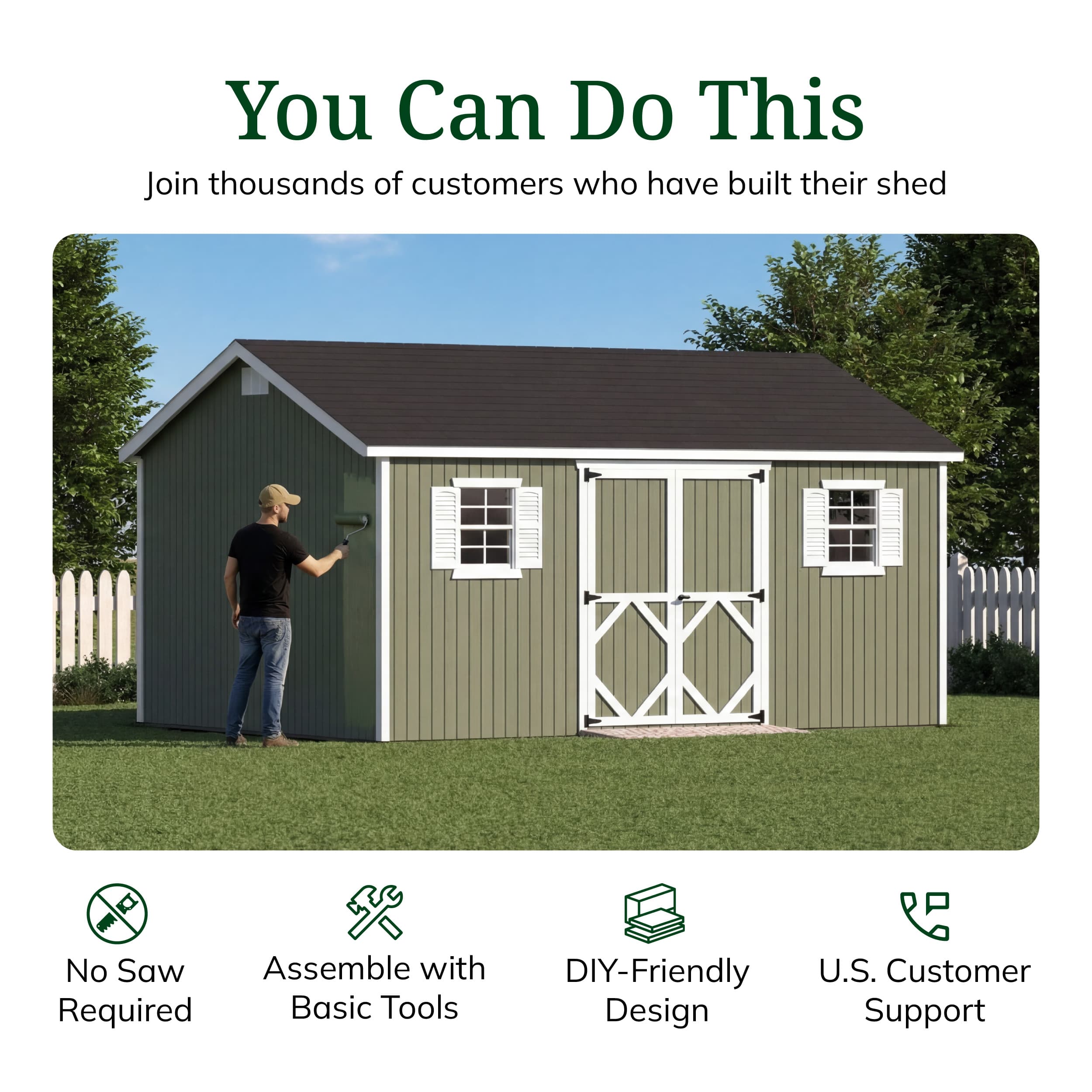 Classic Workshop Shed
