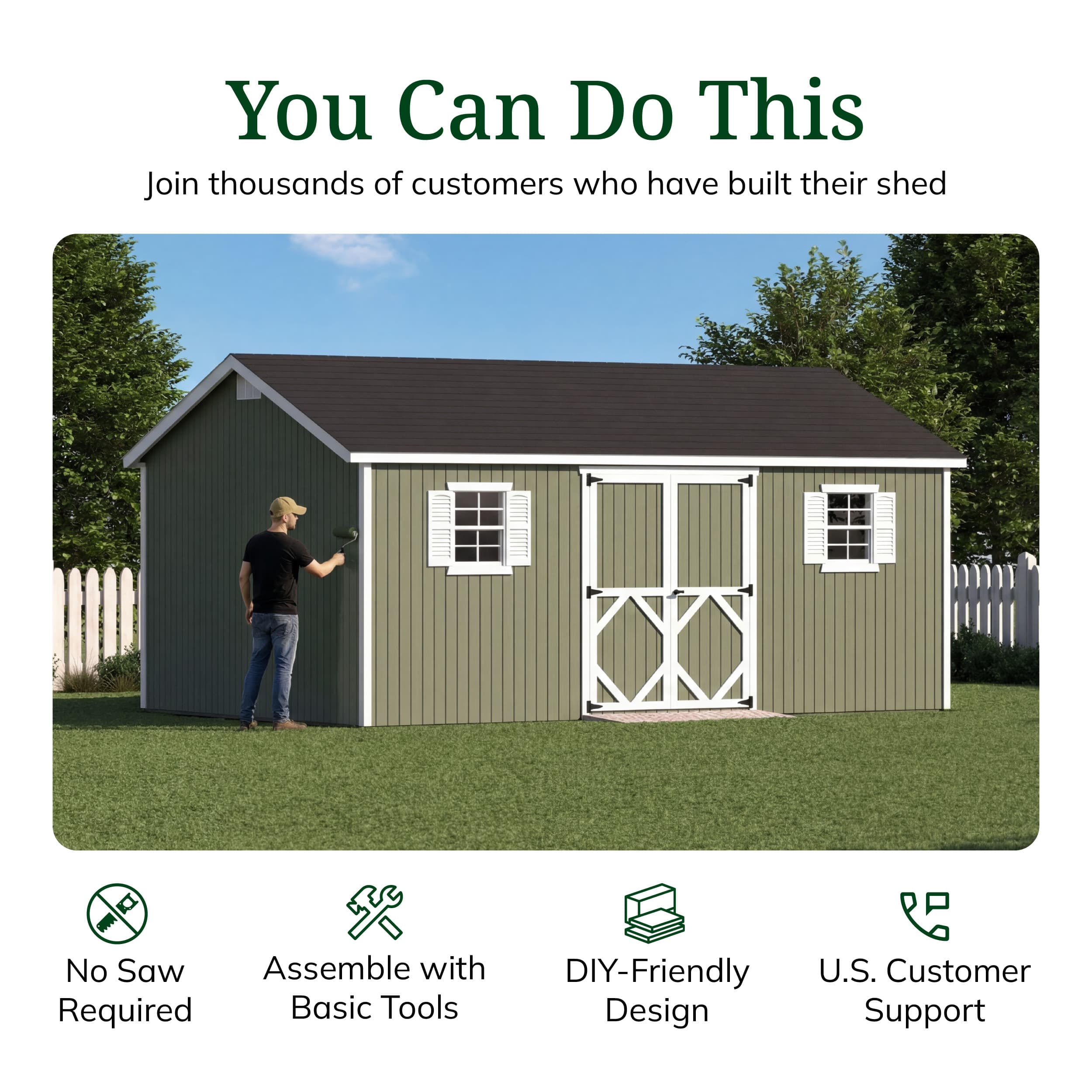 Classic Workshop Shed