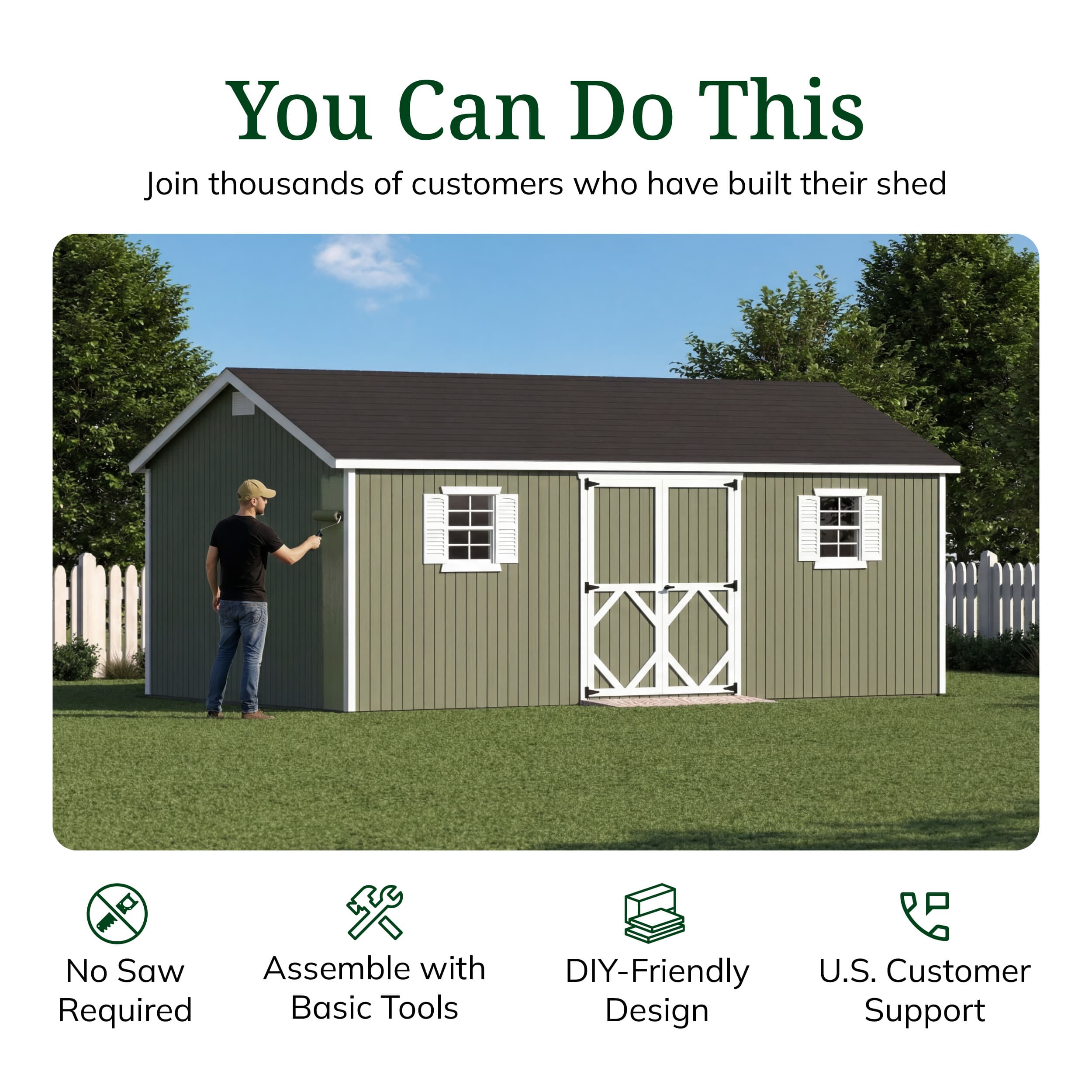 Classic Workshop Shed