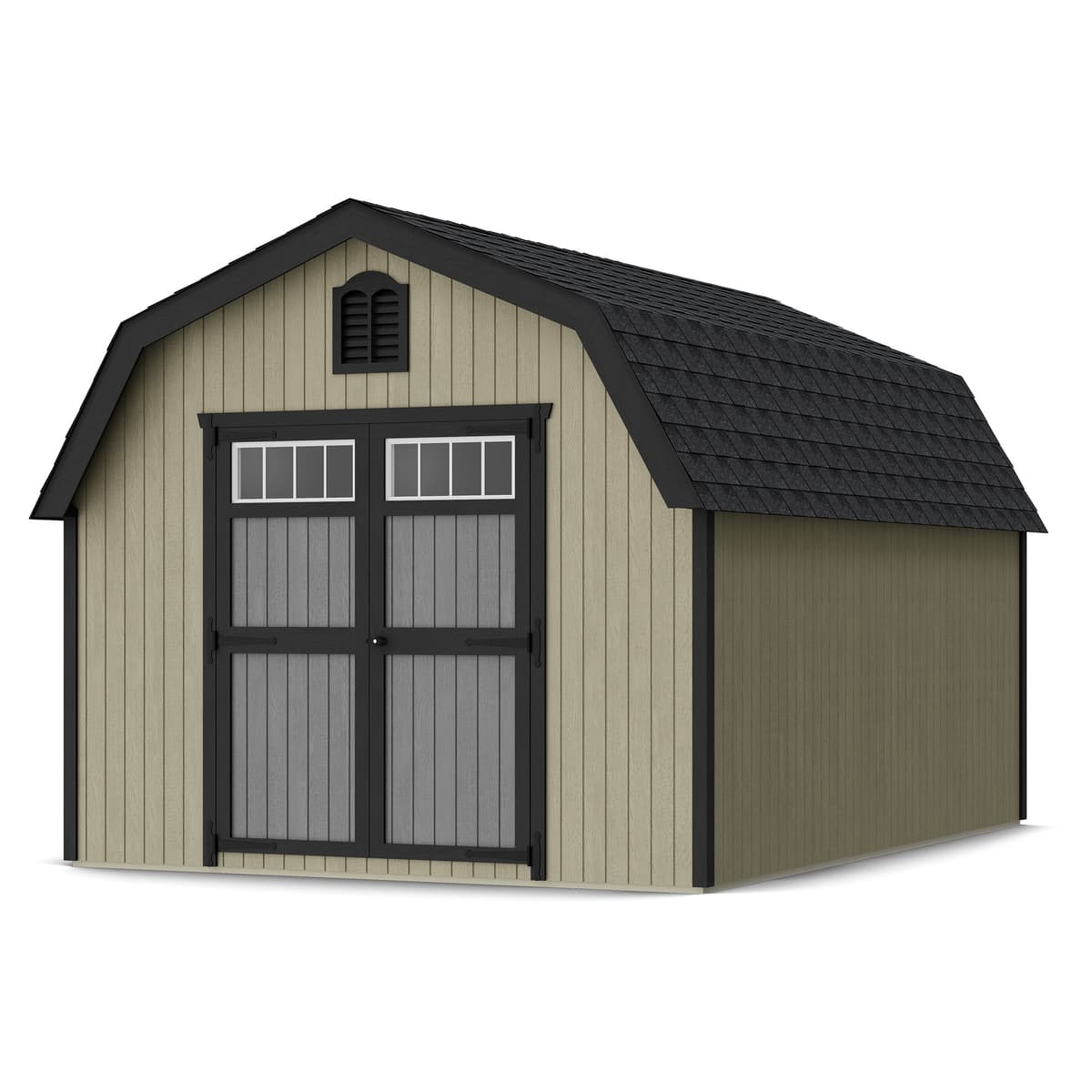 Little Cottage Co Colonial Greenfield 10-ft x 14-ft Wood Outdoor Storage Shed one_size
