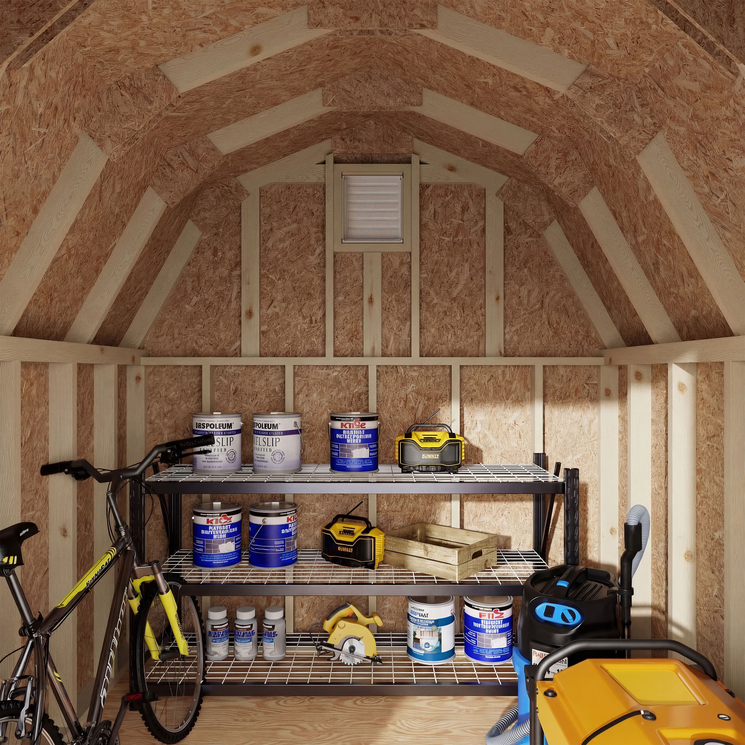 Colonial Greenfield Barn Shed