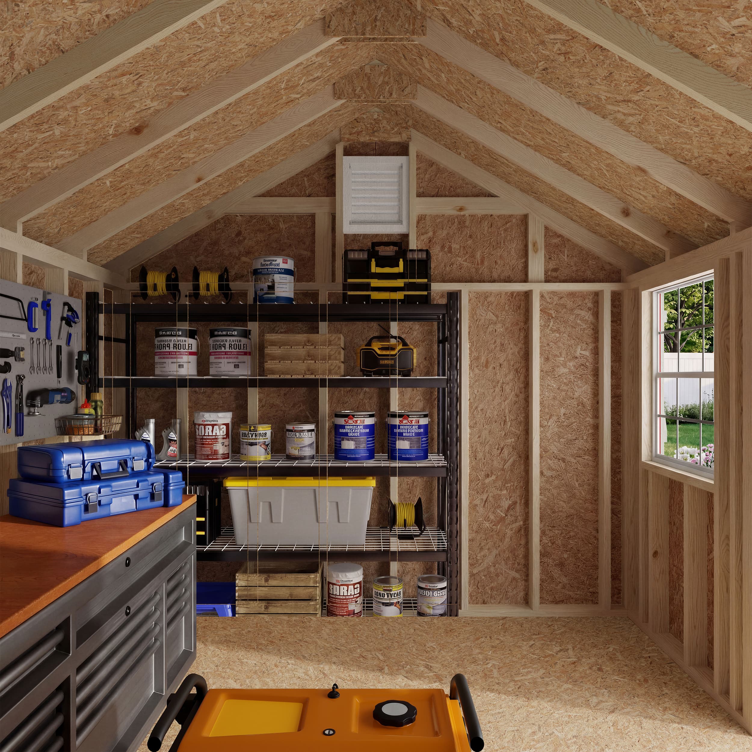 Colonial Pinehurst Shed