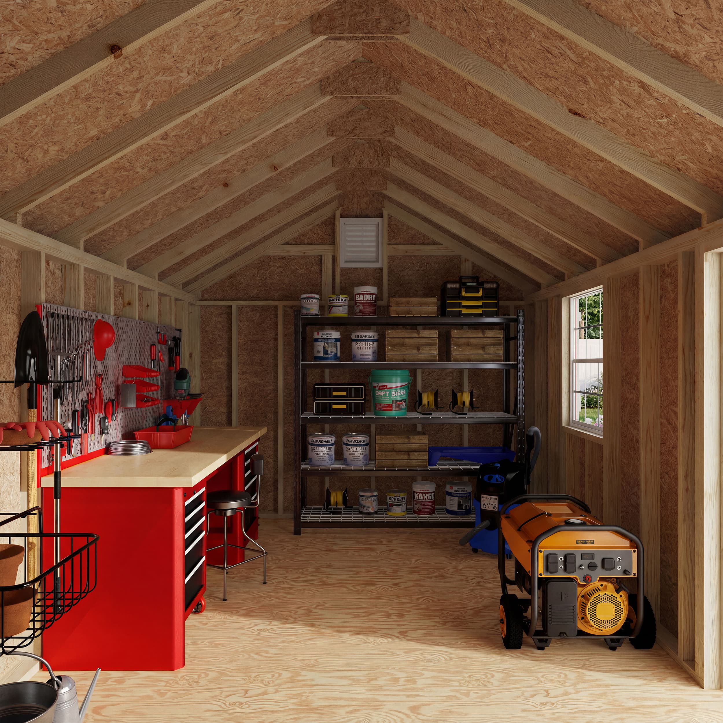 Colonial Pinehurst Shed