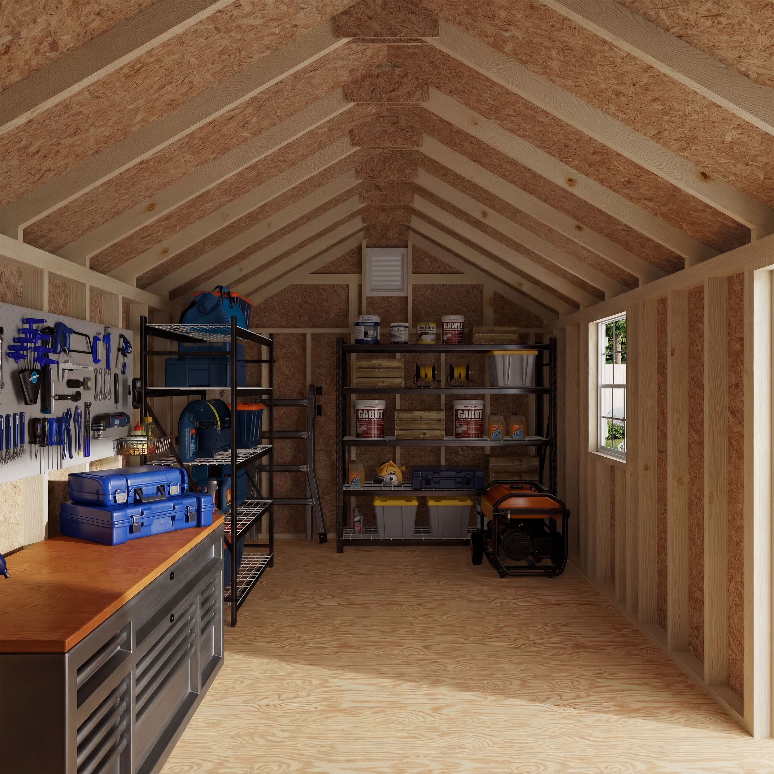 Colonial Pinehurst Shed