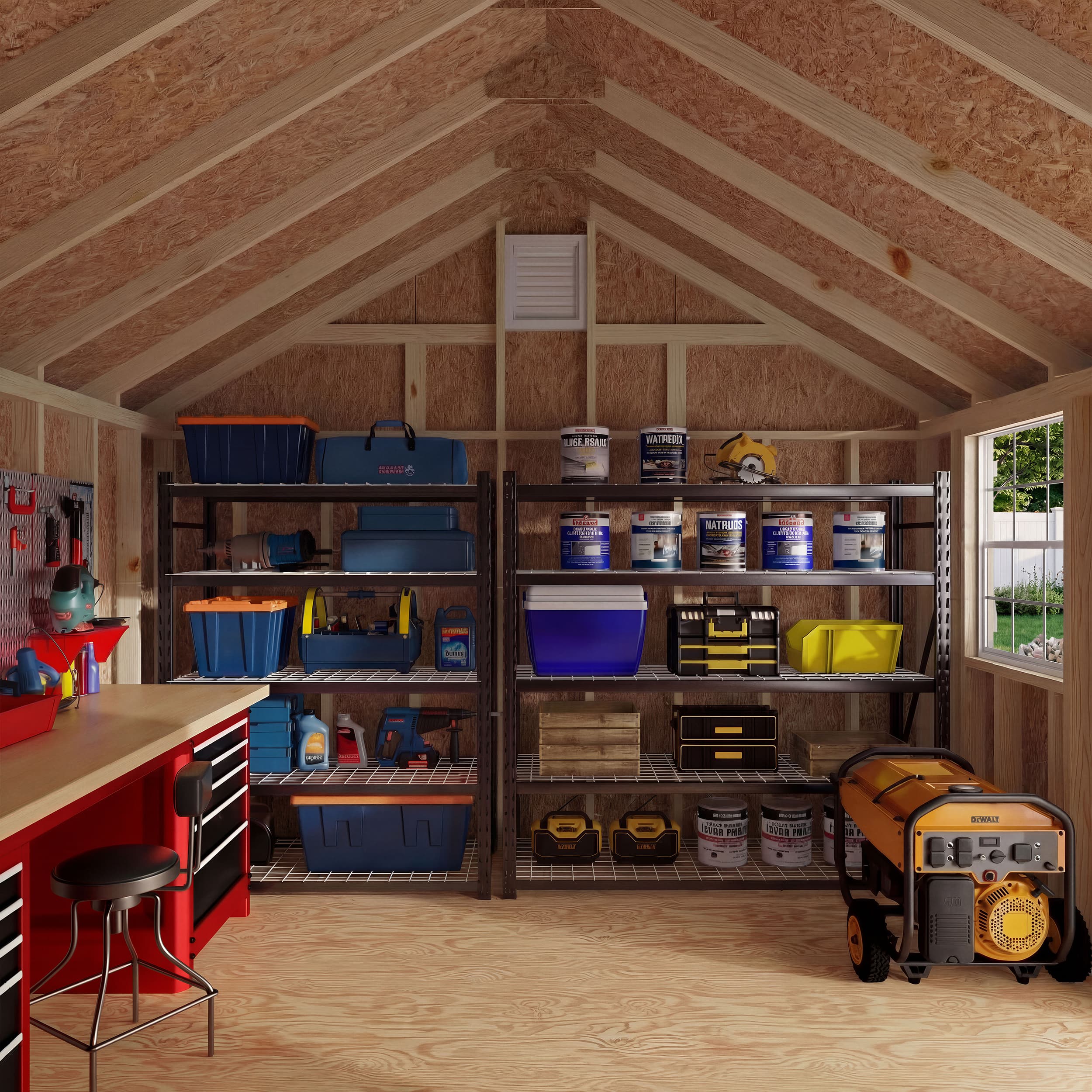 Colonial Pinehurst Shed