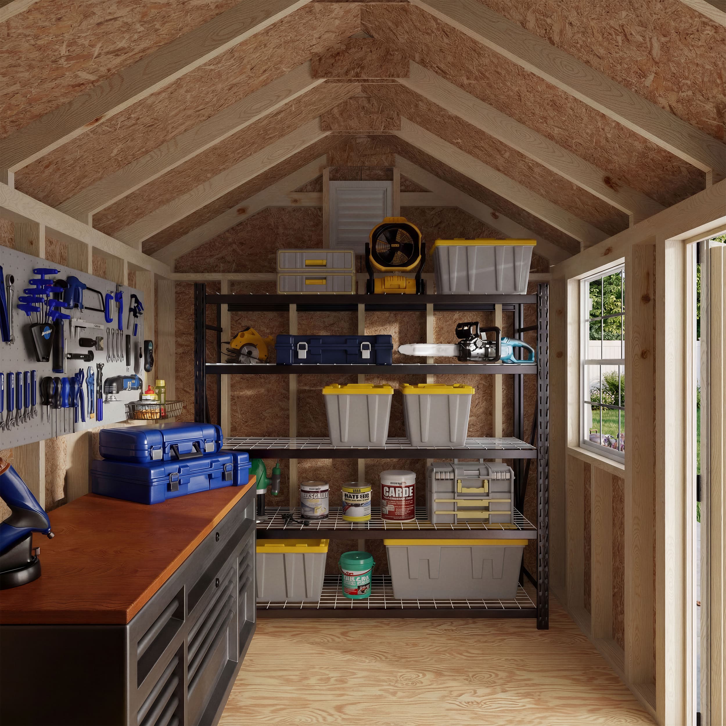 Colonial Pinehurst Shed