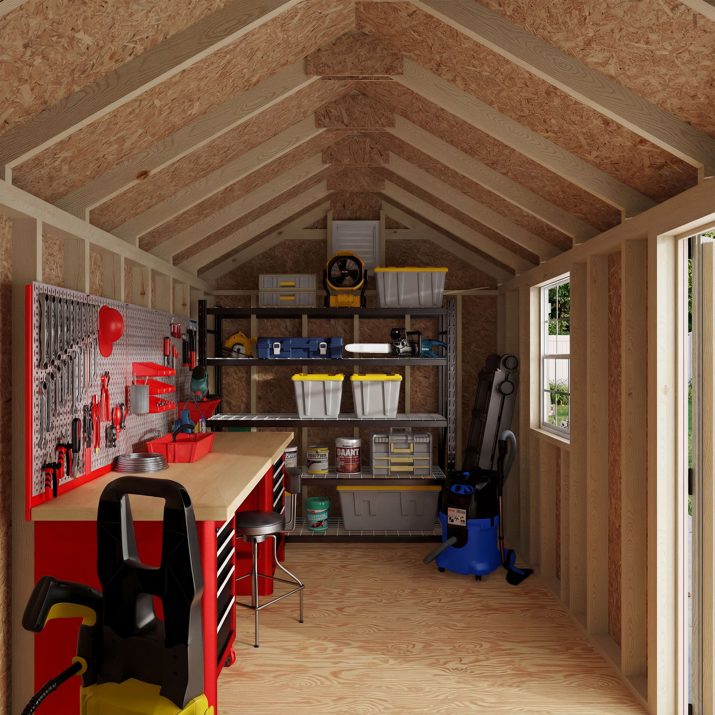 Colonial Pinehurst Shed