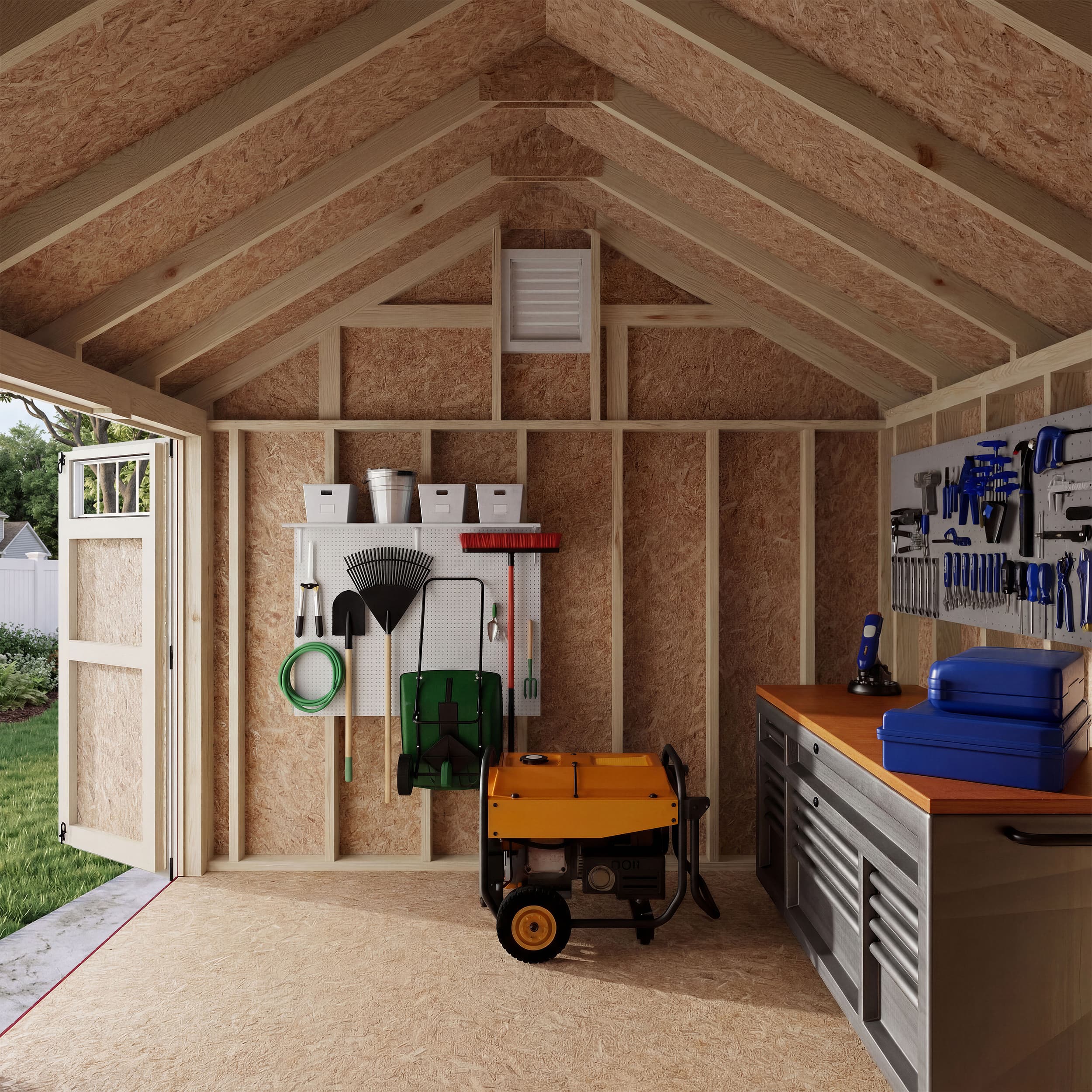 Colonial Pinehurst Shed