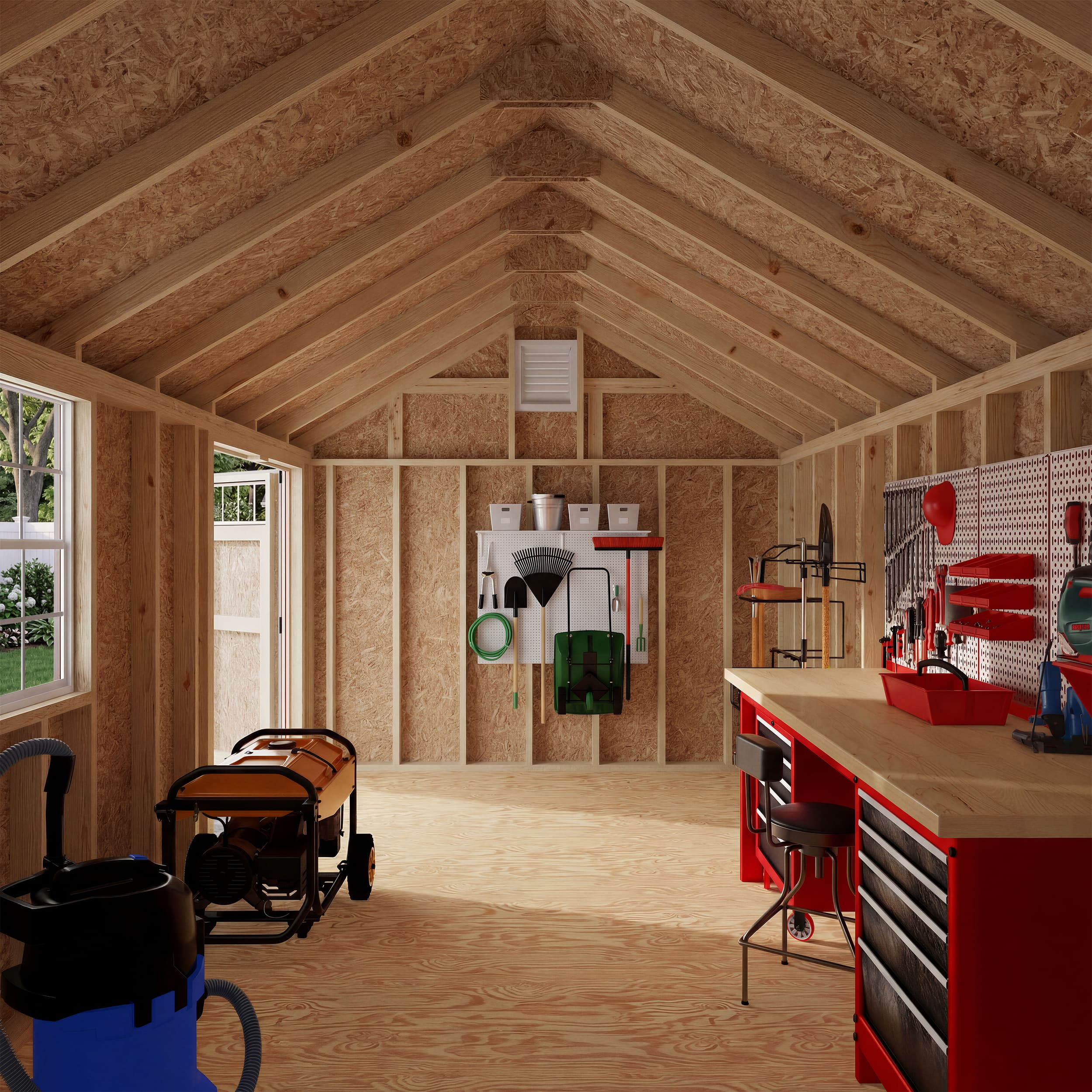 Colonial Pinehurst Shed