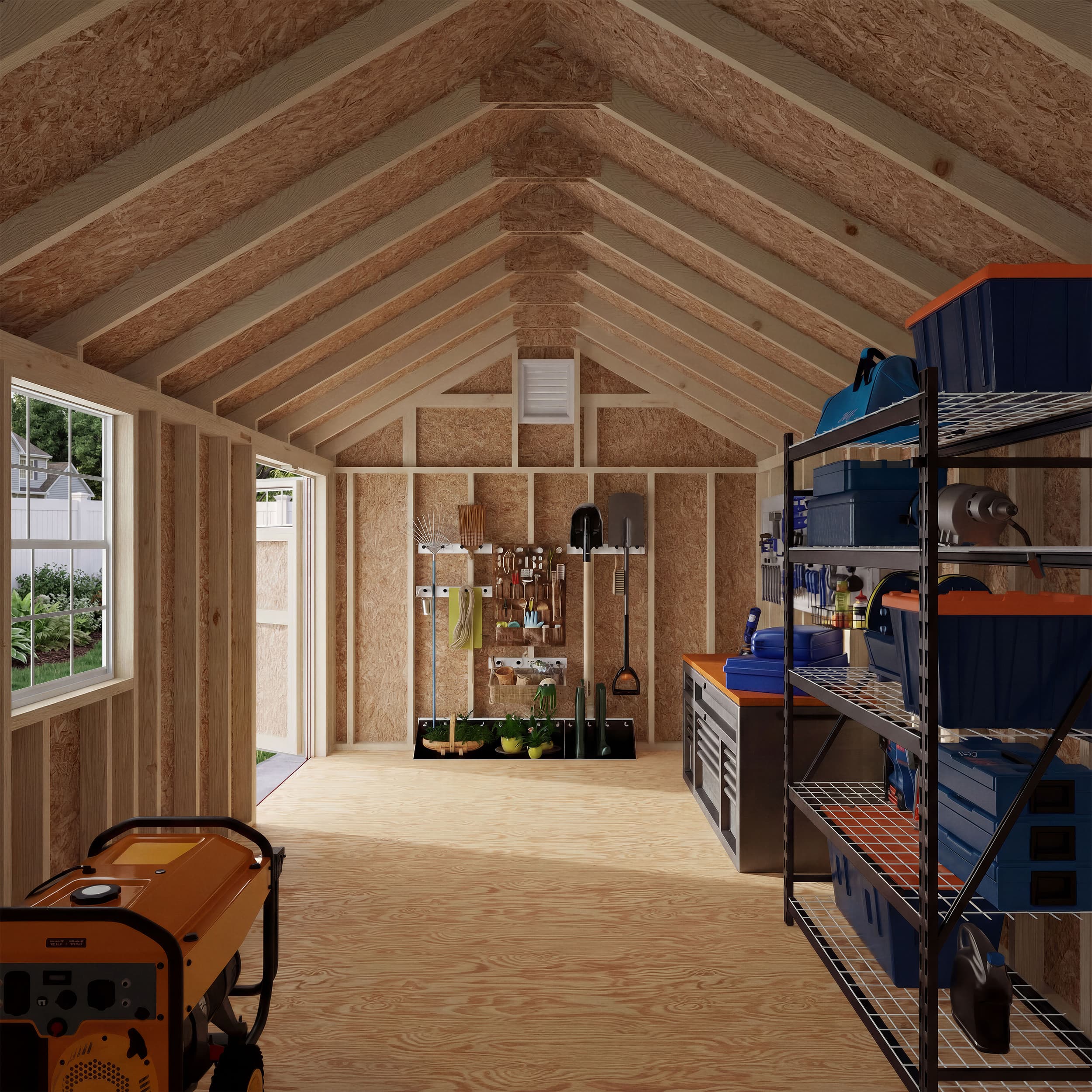 Colonial Pinehurst Shed