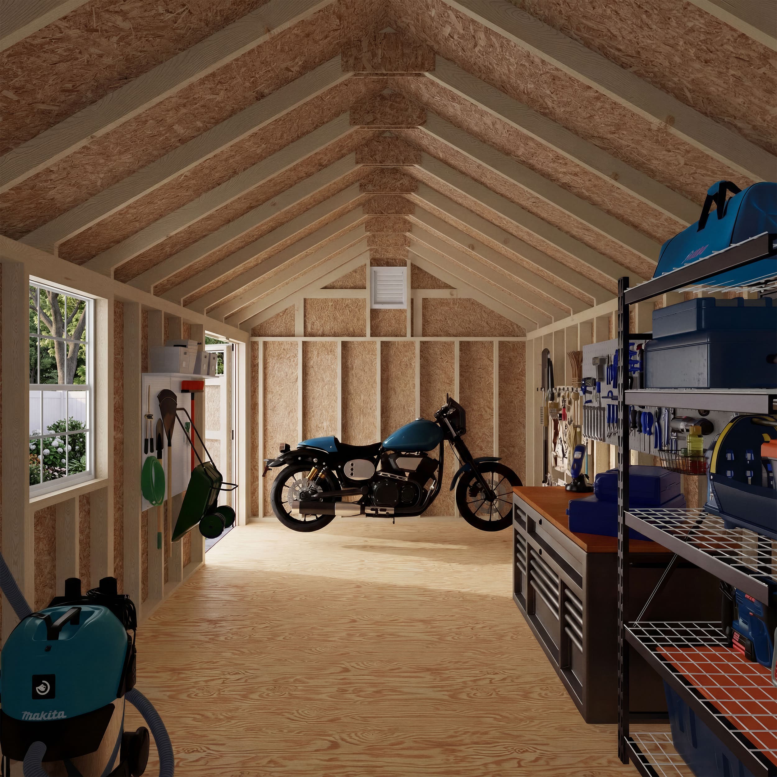 Colonial Pinehurst Shed