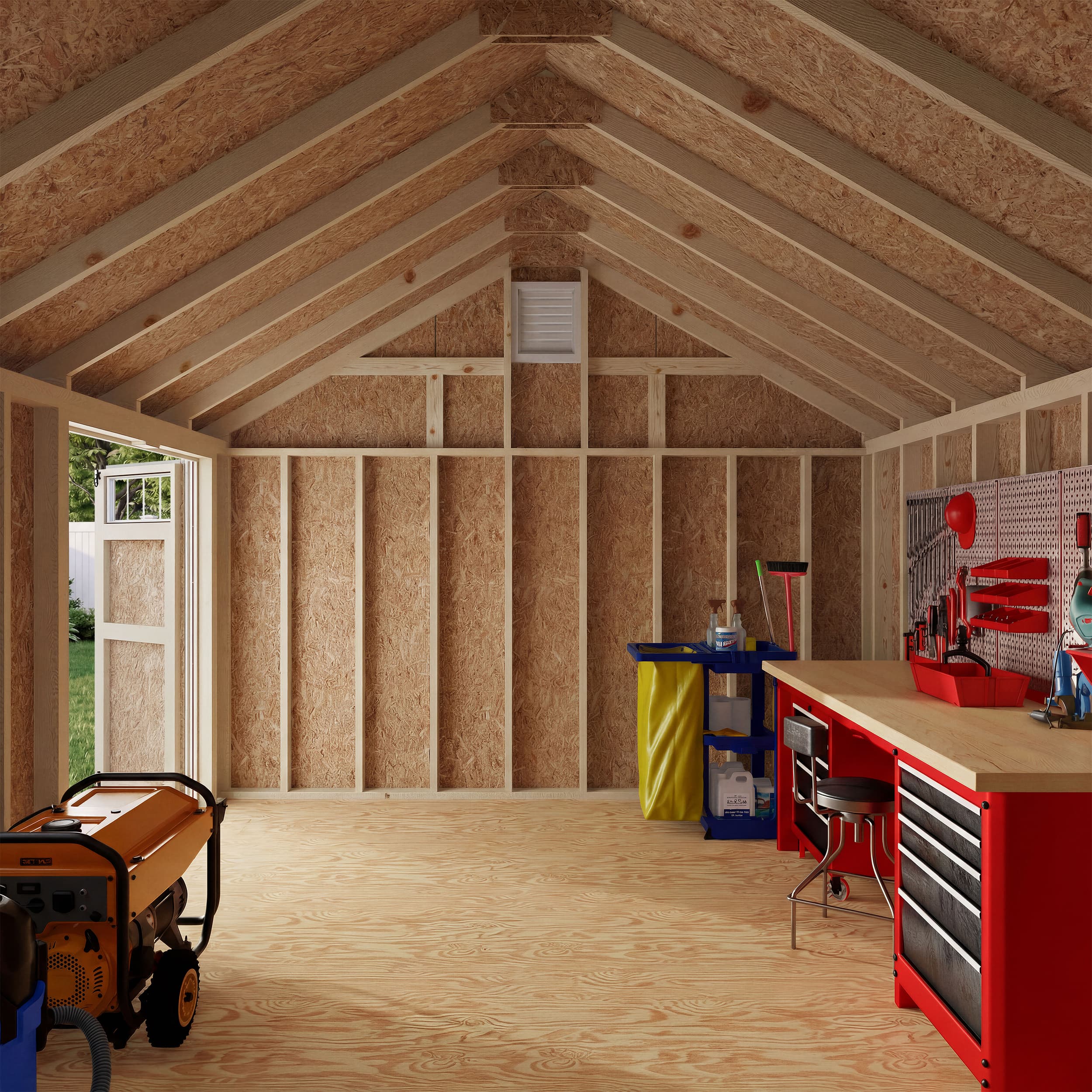 Colonial Pinehurst Shed