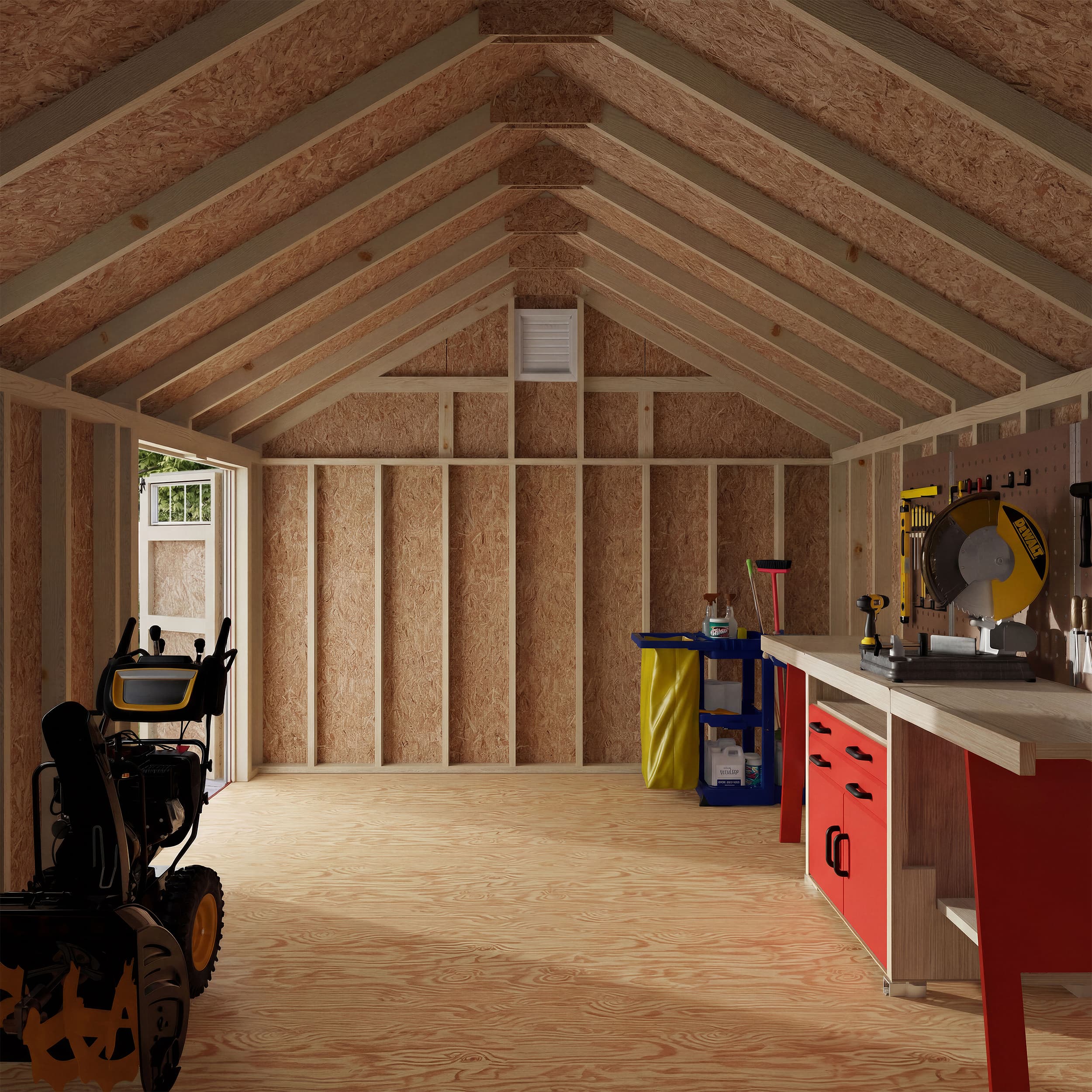 Colonial Pinehurst Shed