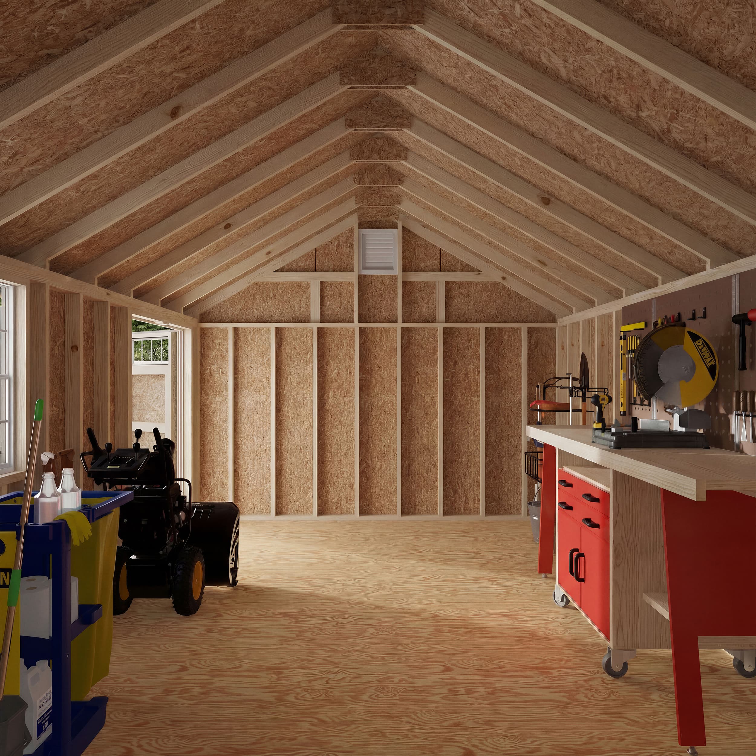 Colonial Pinehurst Shed