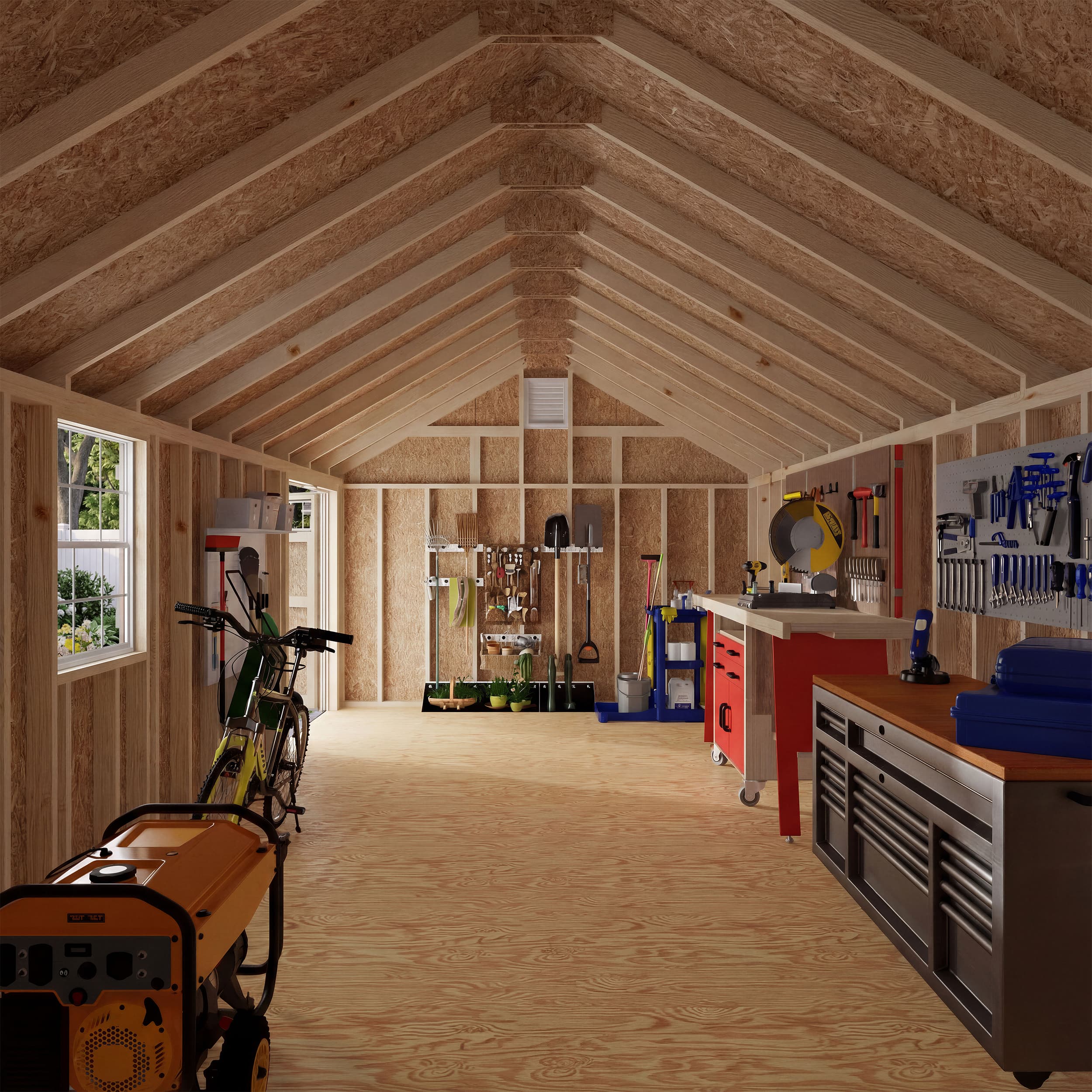 Colonial Pinehurst Shed